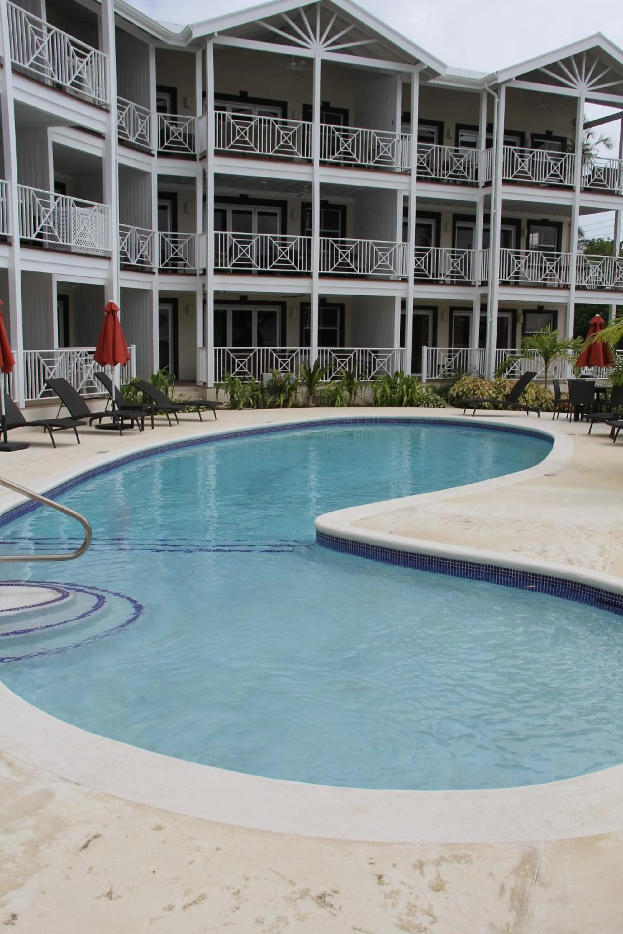 Swimming pool in Lantana Resort Barbados
