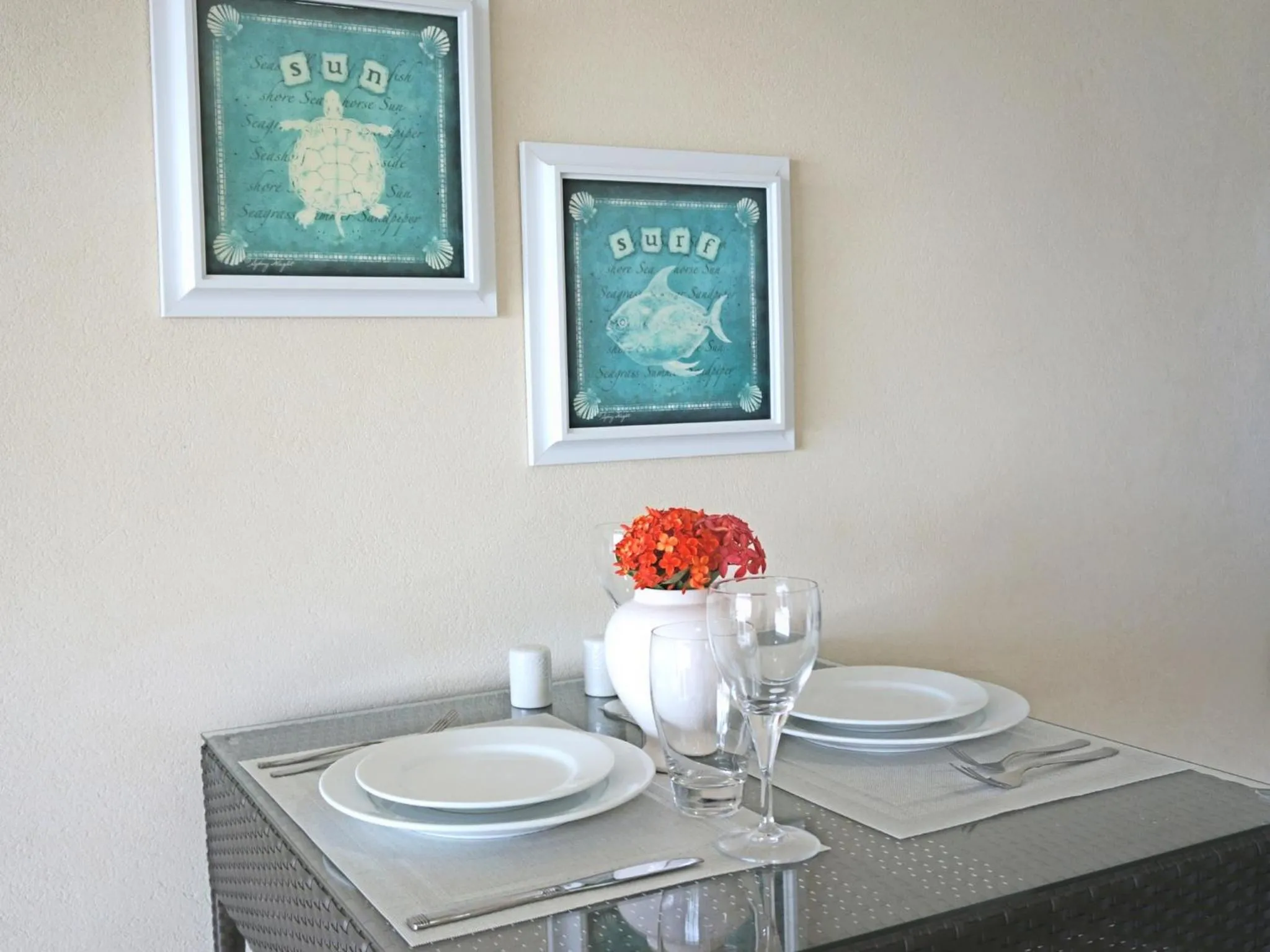 Dining area in Lantana Resort Barbados