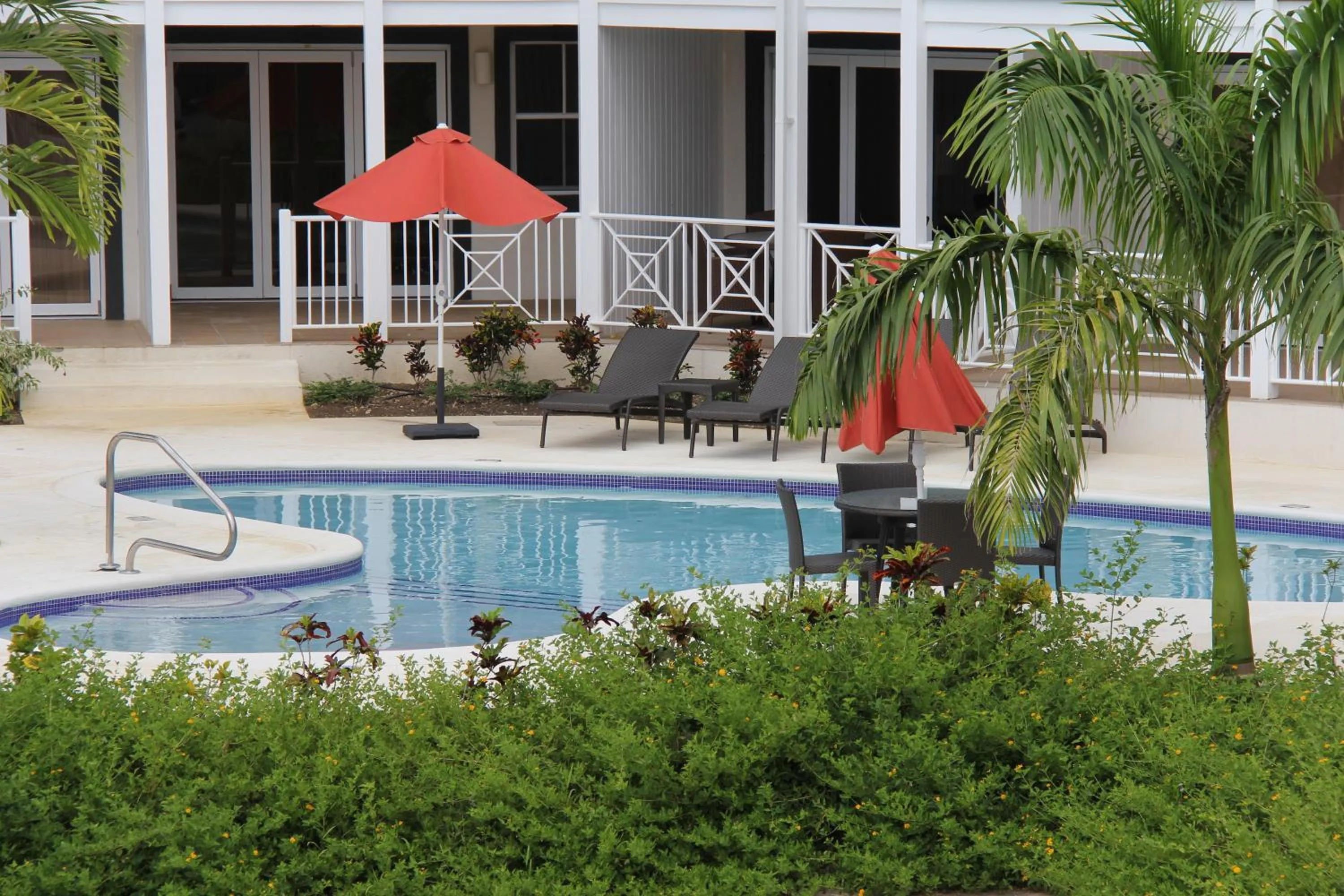 Swimming pool in Lantana Resort Barbados