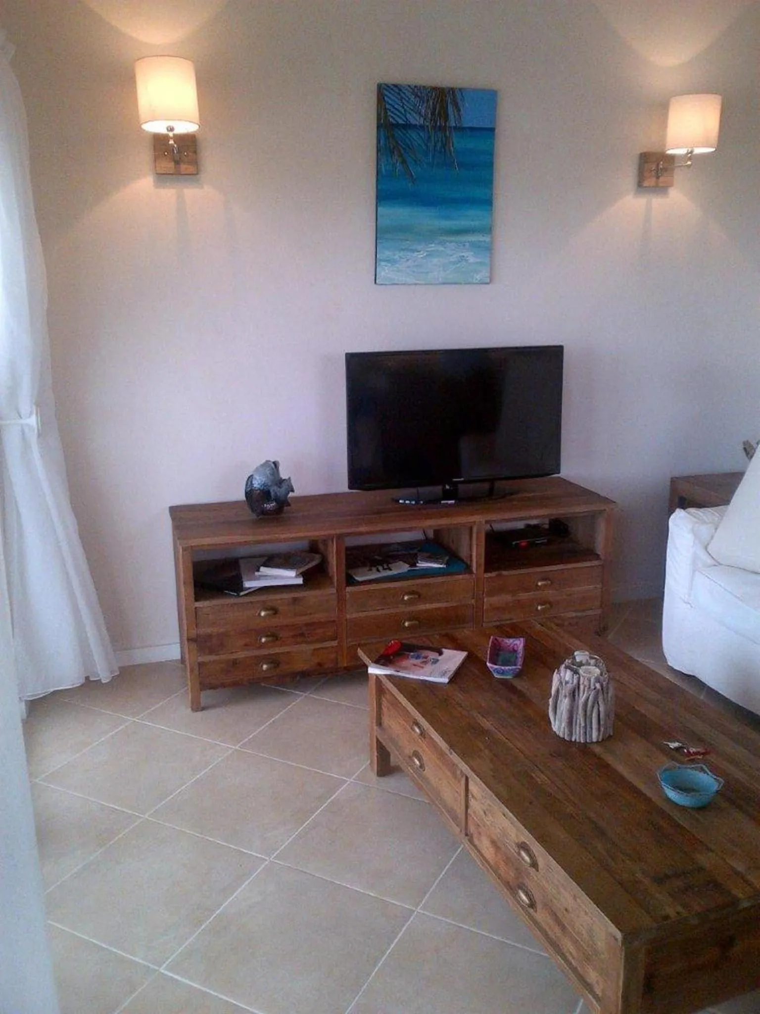 Living room in Lantana Resort Barbados
