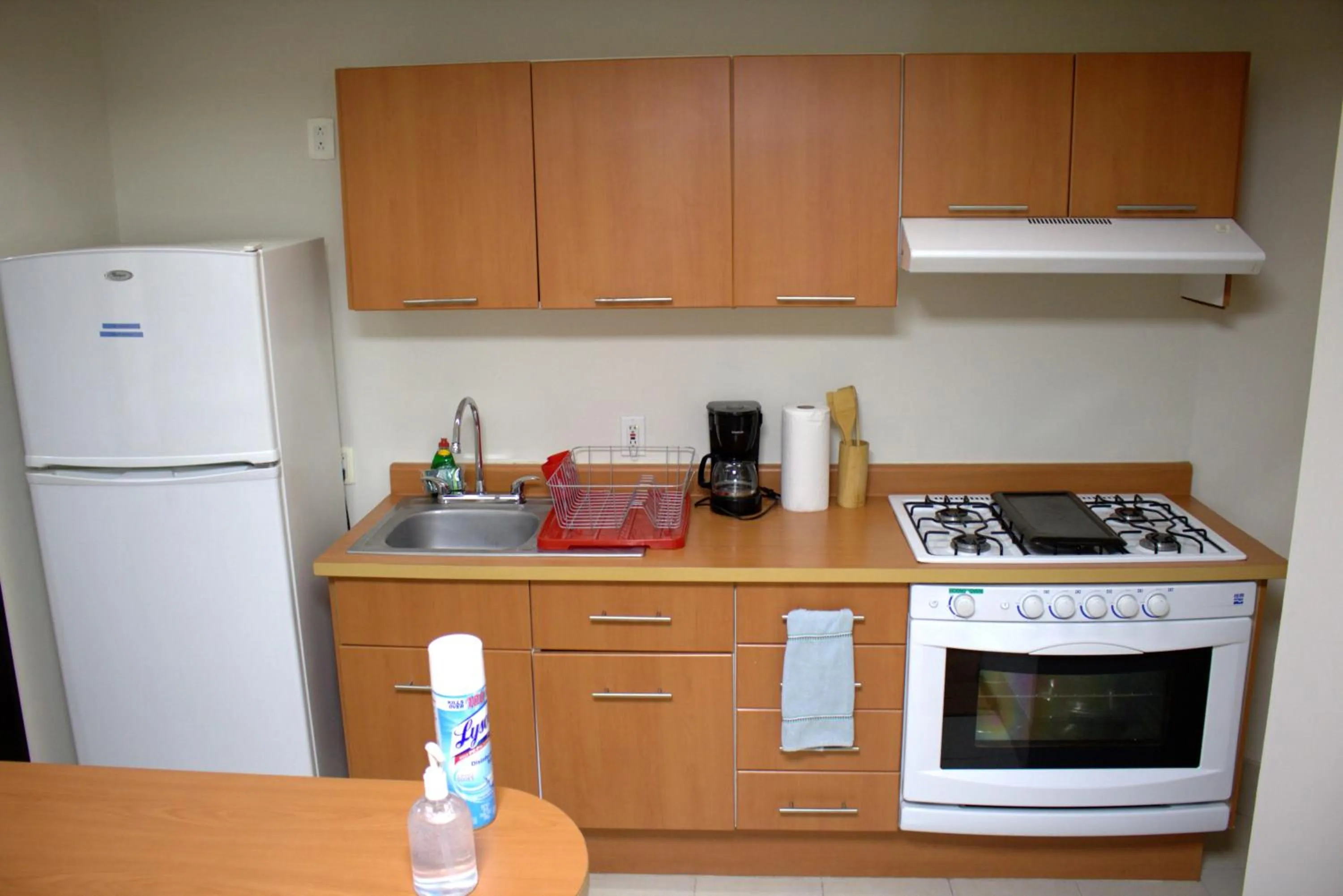 Kitchen or kitchenette in Puerta Alameda Suites México