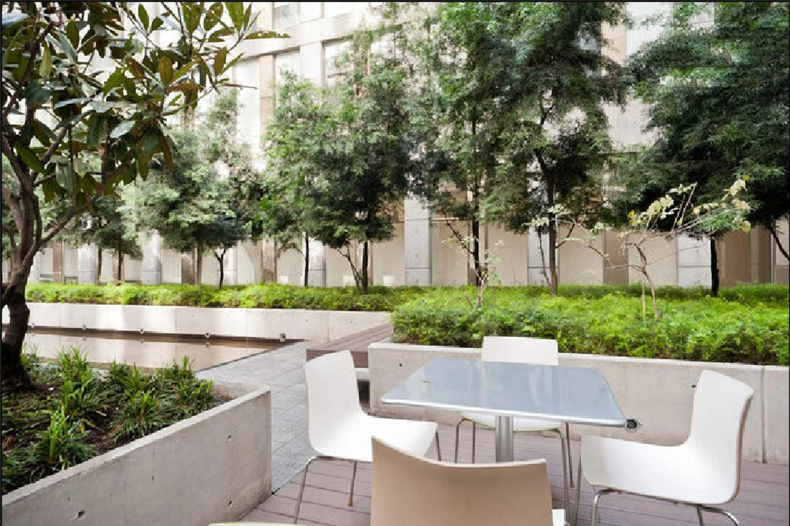 Garden in Puerta Alameda Suites México