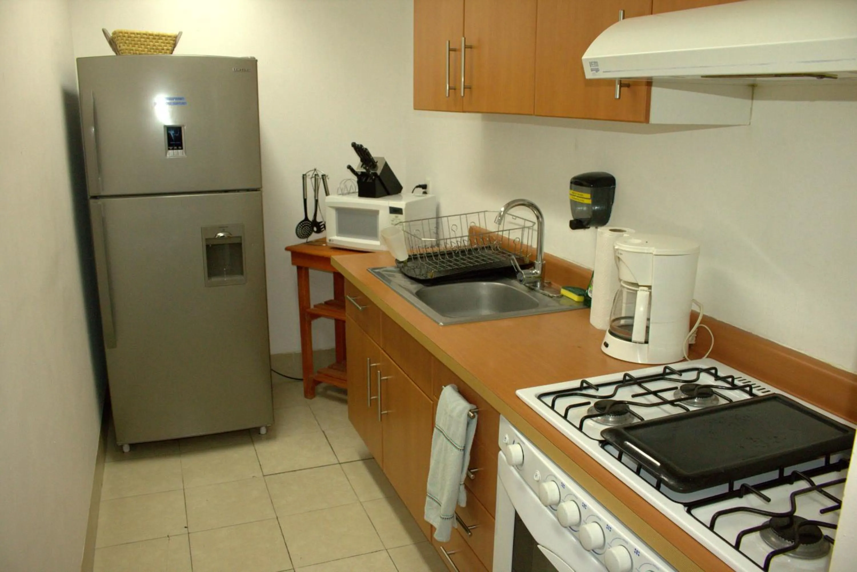 Kitchen or kitchenette in Puerta Alameda Suites México