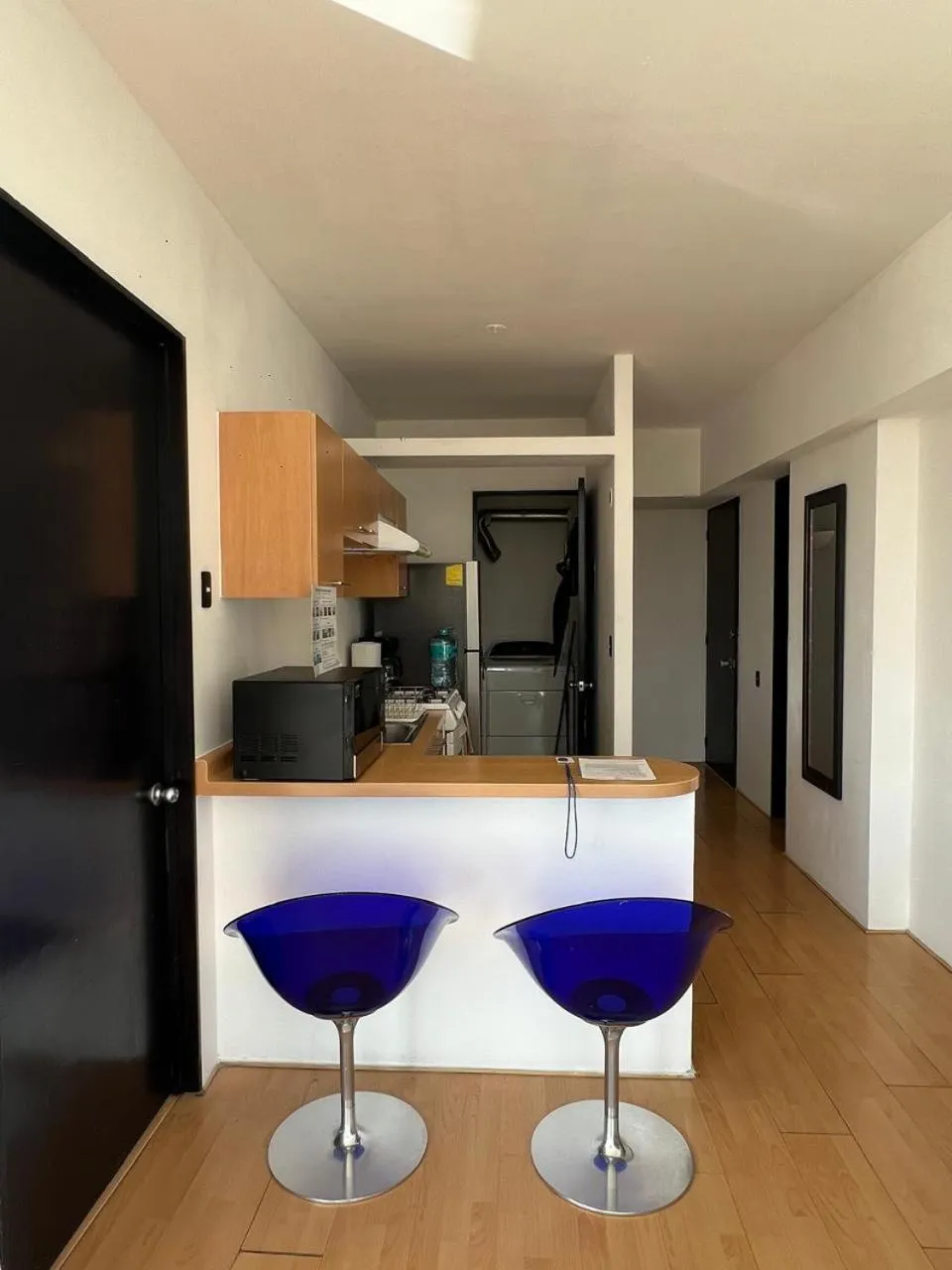 Kitchen or kitchenette in Puerta Alameda Suites México