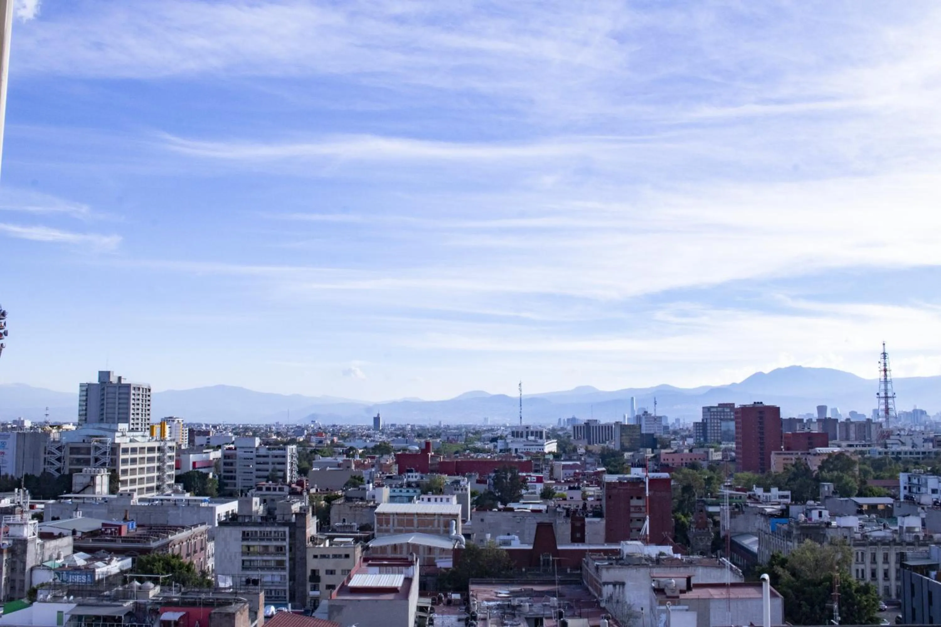 City view in Puerta Alameda Suites México