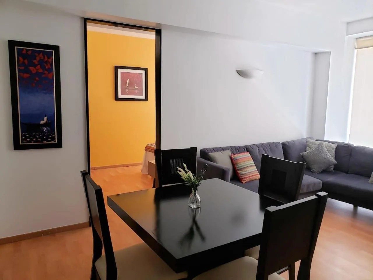 Living room in Puerta Alameda Suites México