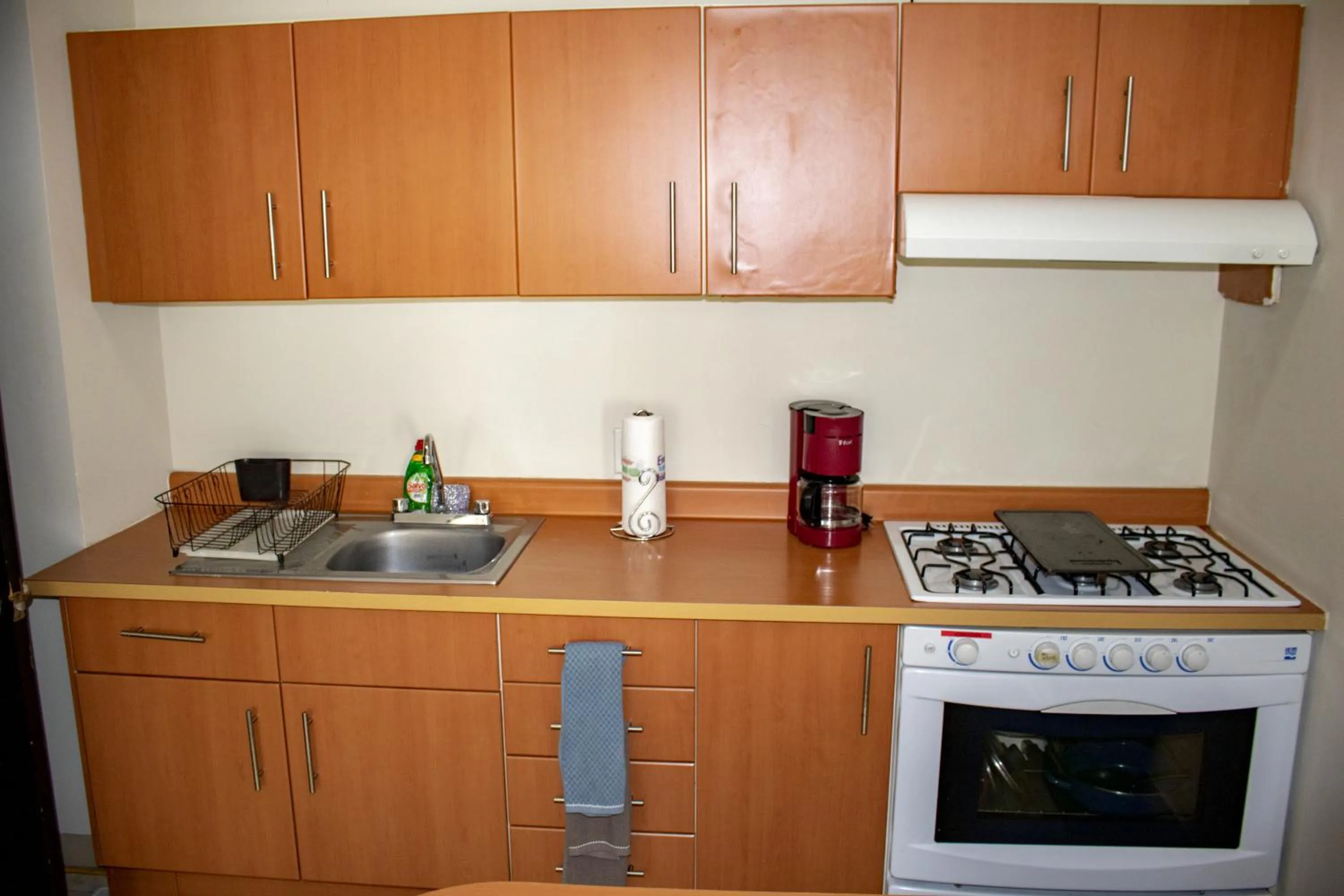 Kitchen or kitchenette in Puerta Alameda Suites México