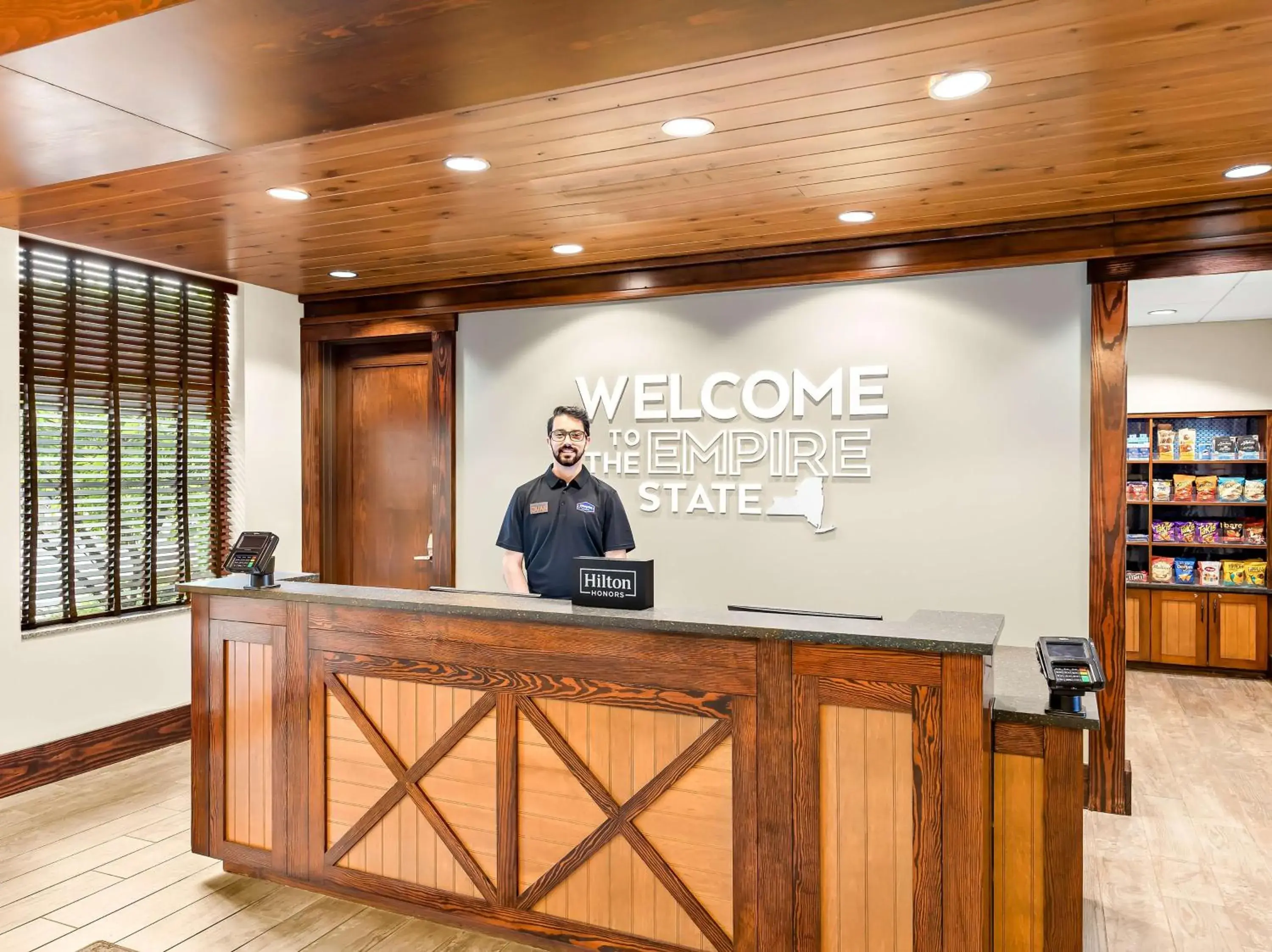 Lobby or reception in Hampton Inn & Suites Lake Placid Lobby or reception in Hampton Inn & Suites Lake Placid