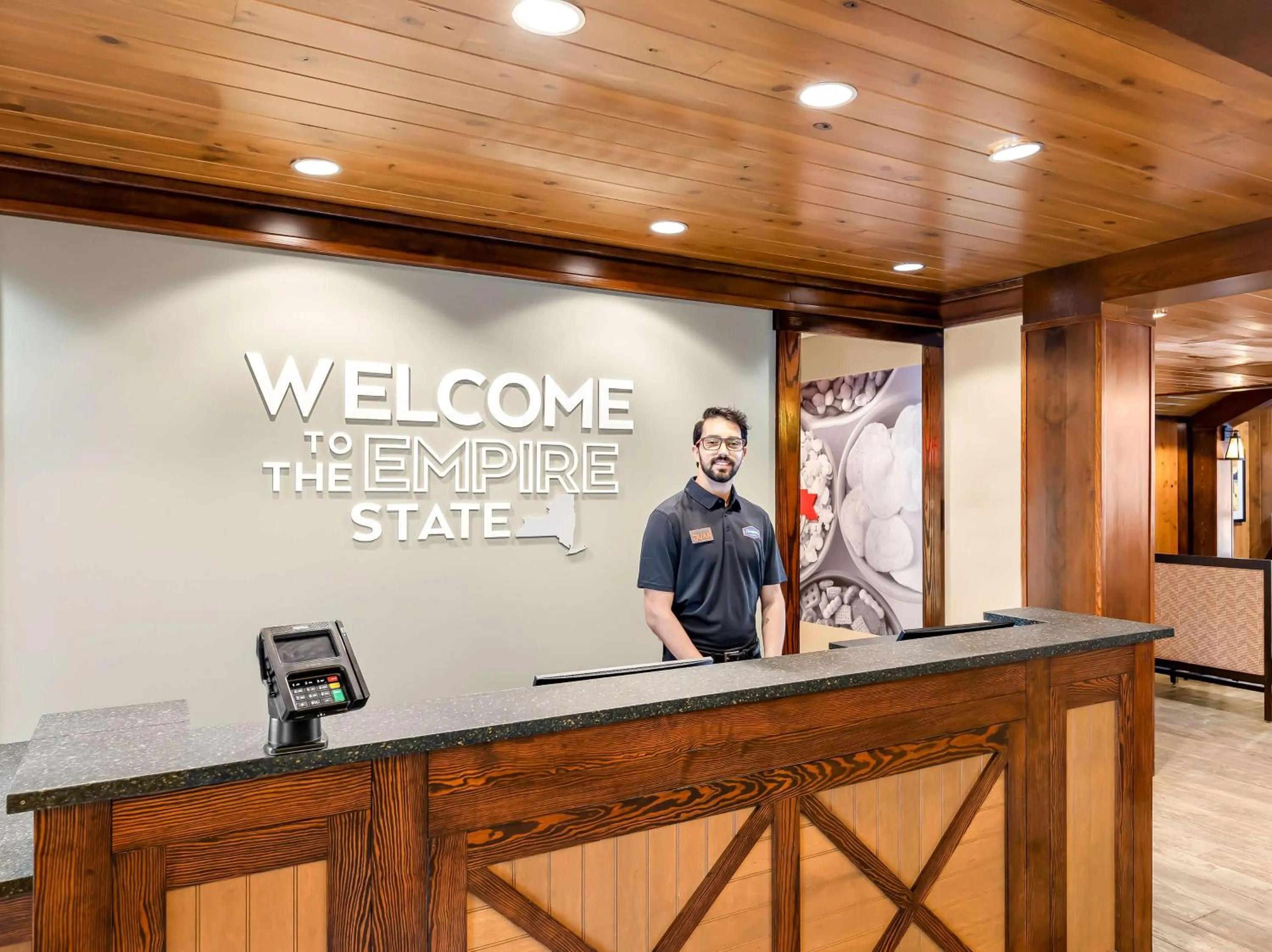 Lobby or reception in Hampton Inn & Suites Lake Placid