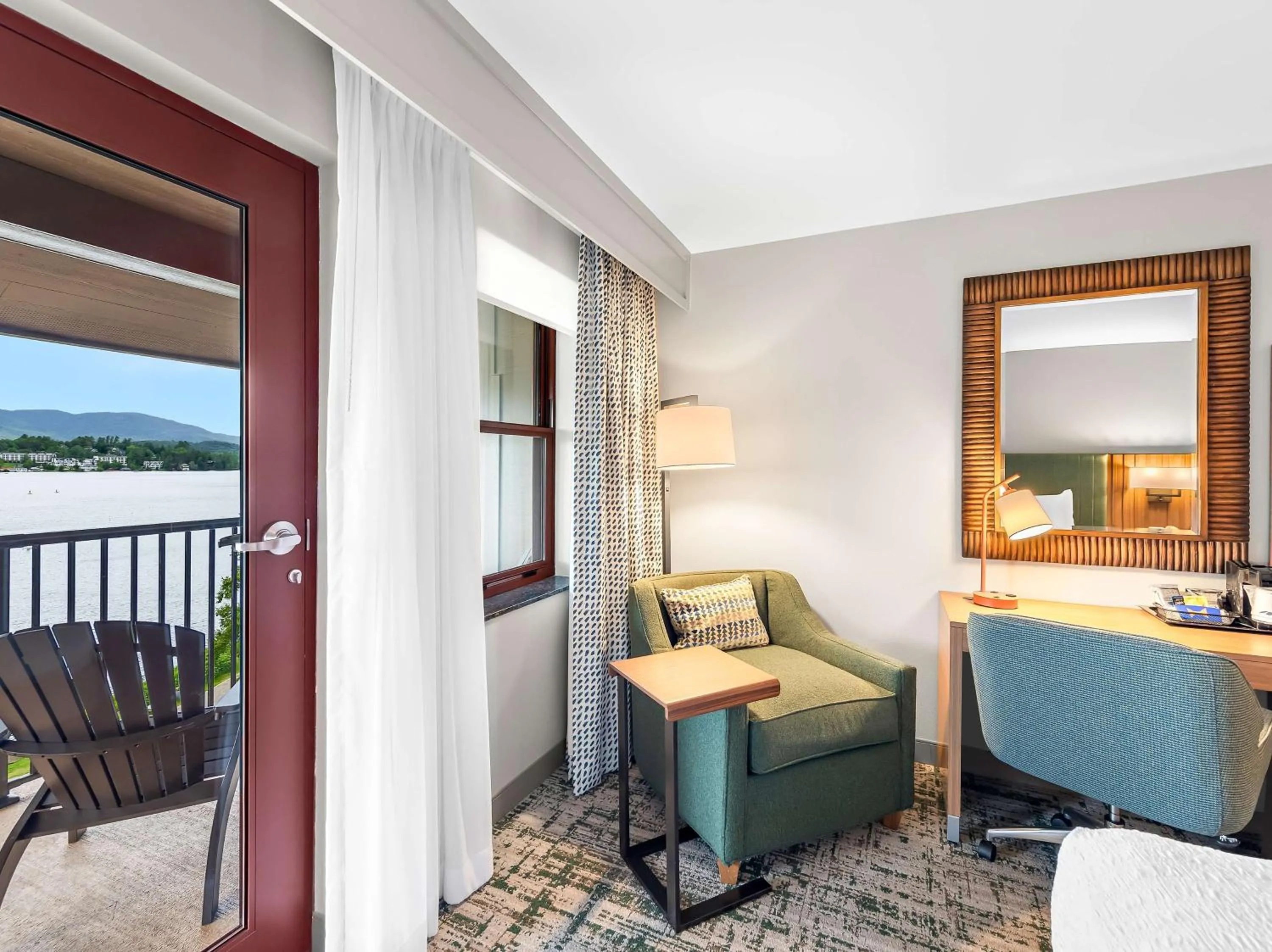 Bedroom in Hampton Inn & Suites Lake Placid