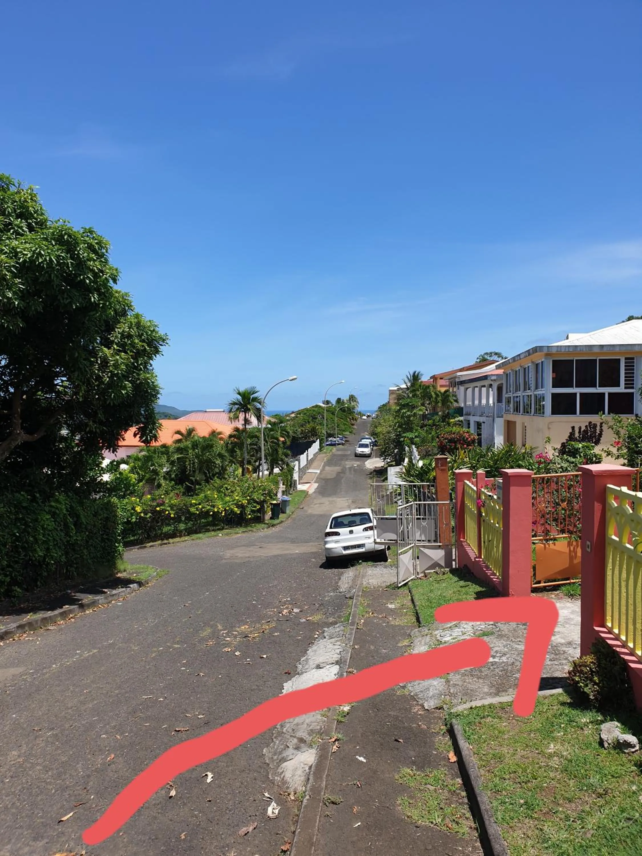 Street view in Le Brin d'Amour Apartment