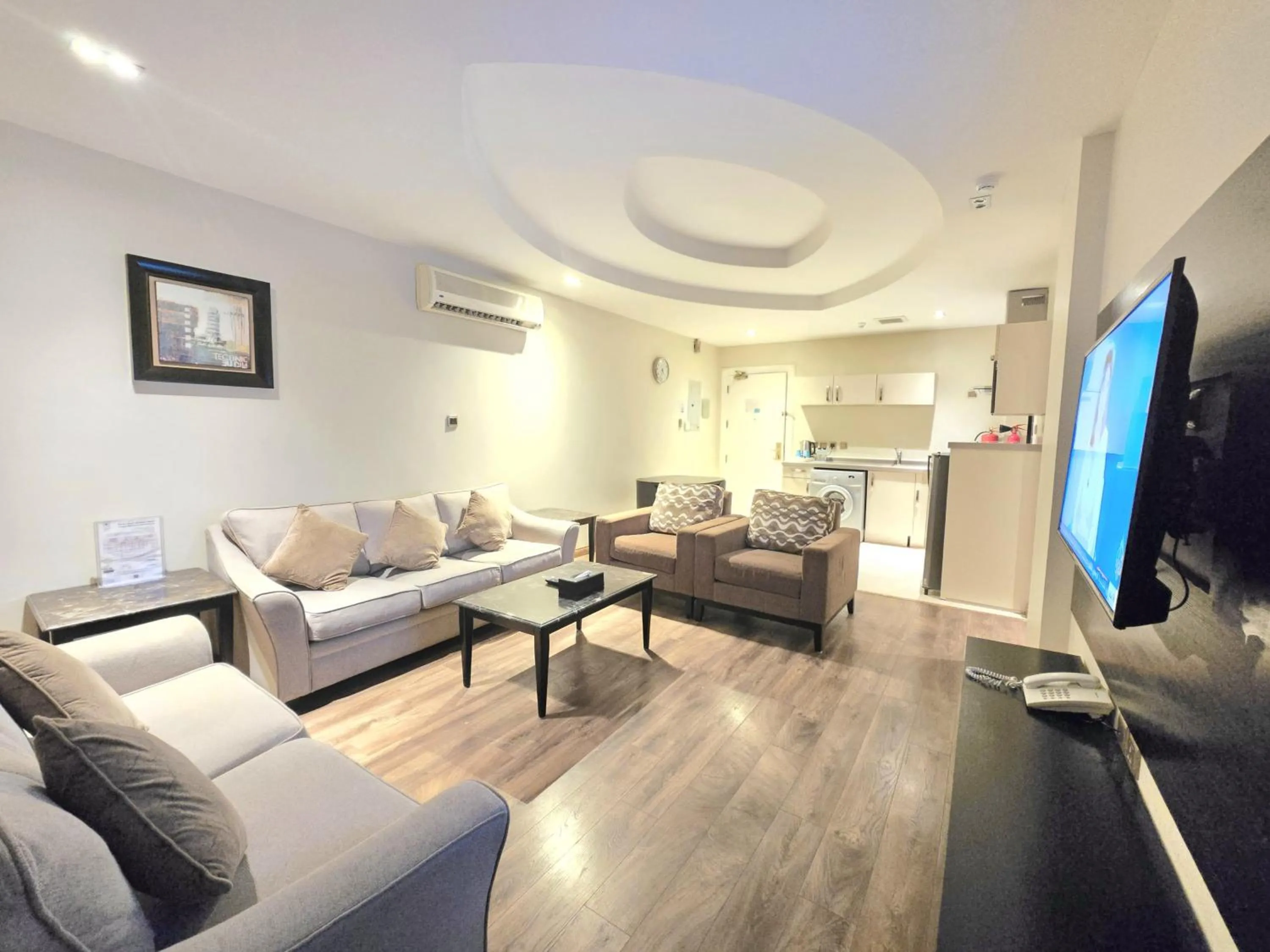 Living room in Aswar Serviced Apartments