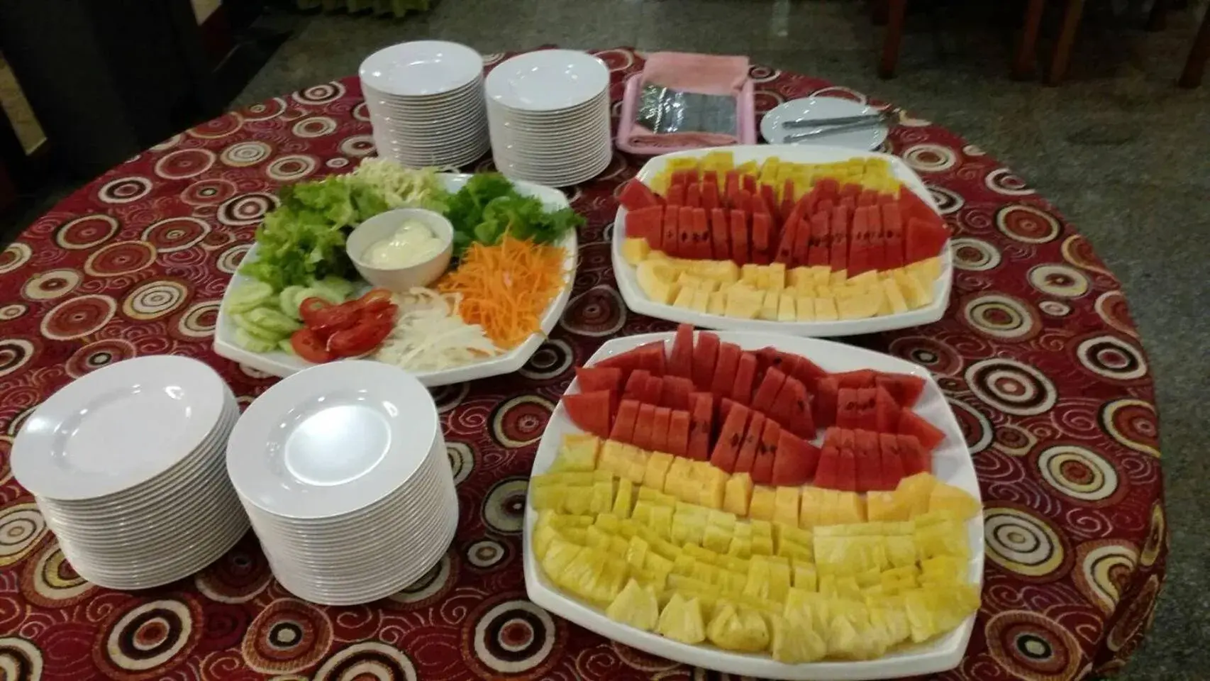 Breakfast in Butnamtong Hotel Breakfast in Butnamtong Hotel