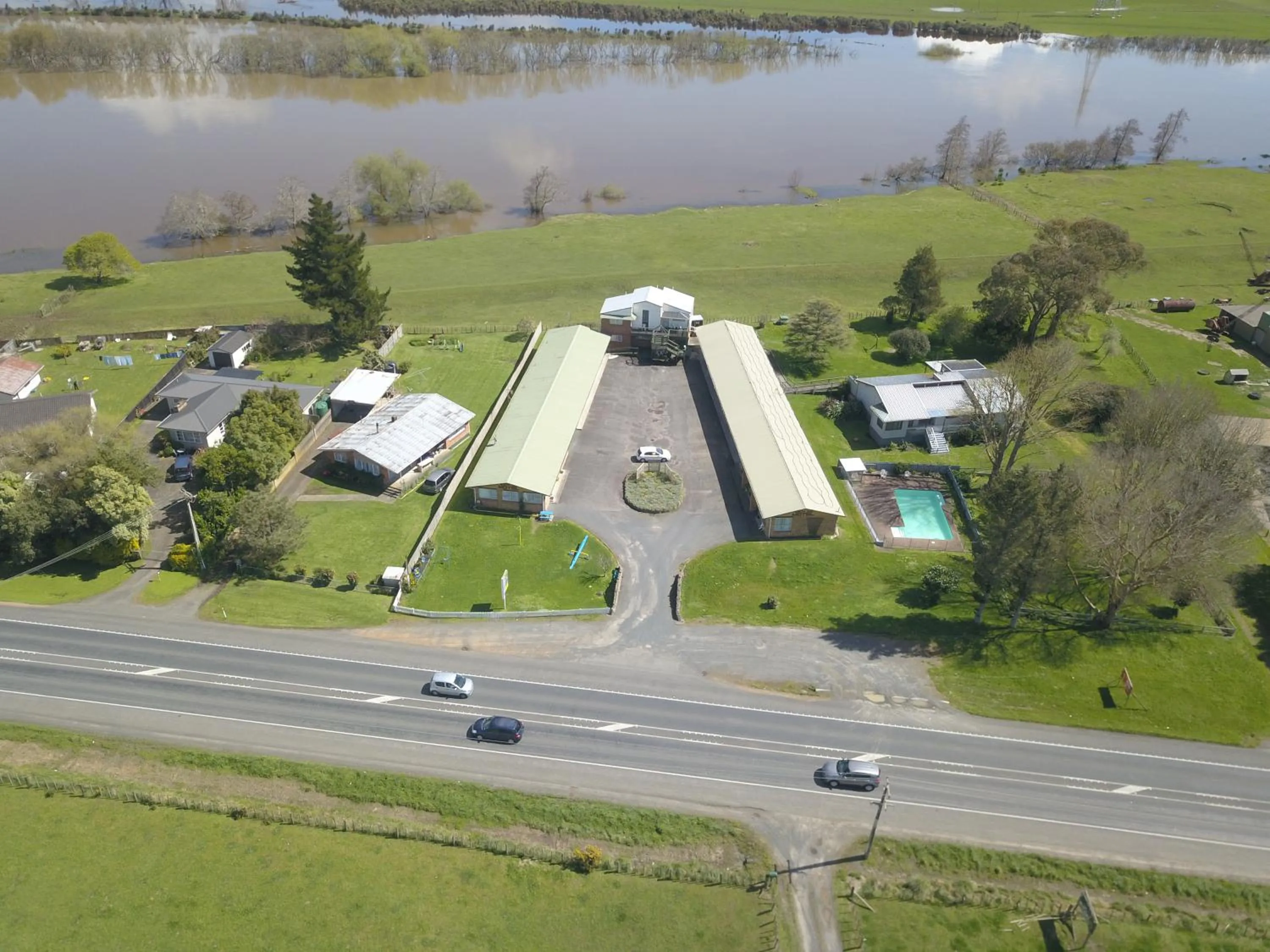 Natural landscape in North End Motel