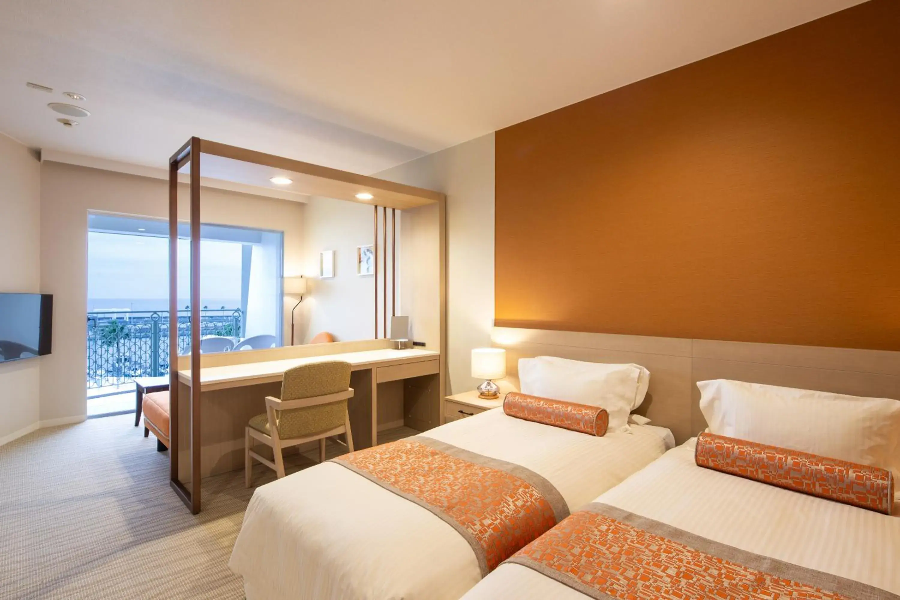 Bed in Wakayama Marina City Hotel Bed in Wakayama Marina City Hotel