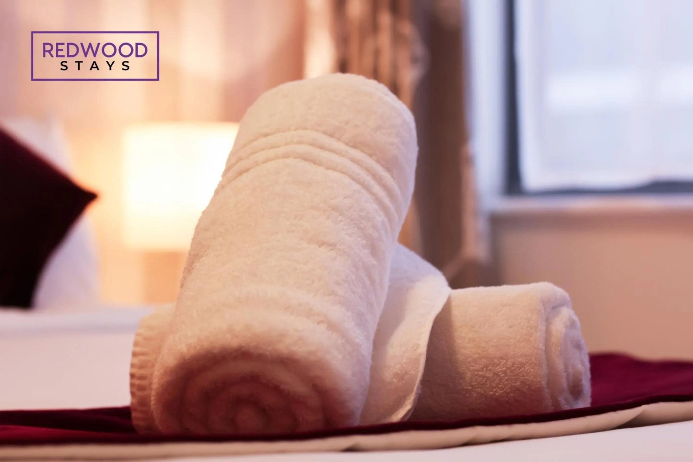 Bedroom in Festival Place, Modern Town Center Apartment, Perfect for Contractors & Families, FREE Parking & WiFi by REDWOOD STAYS