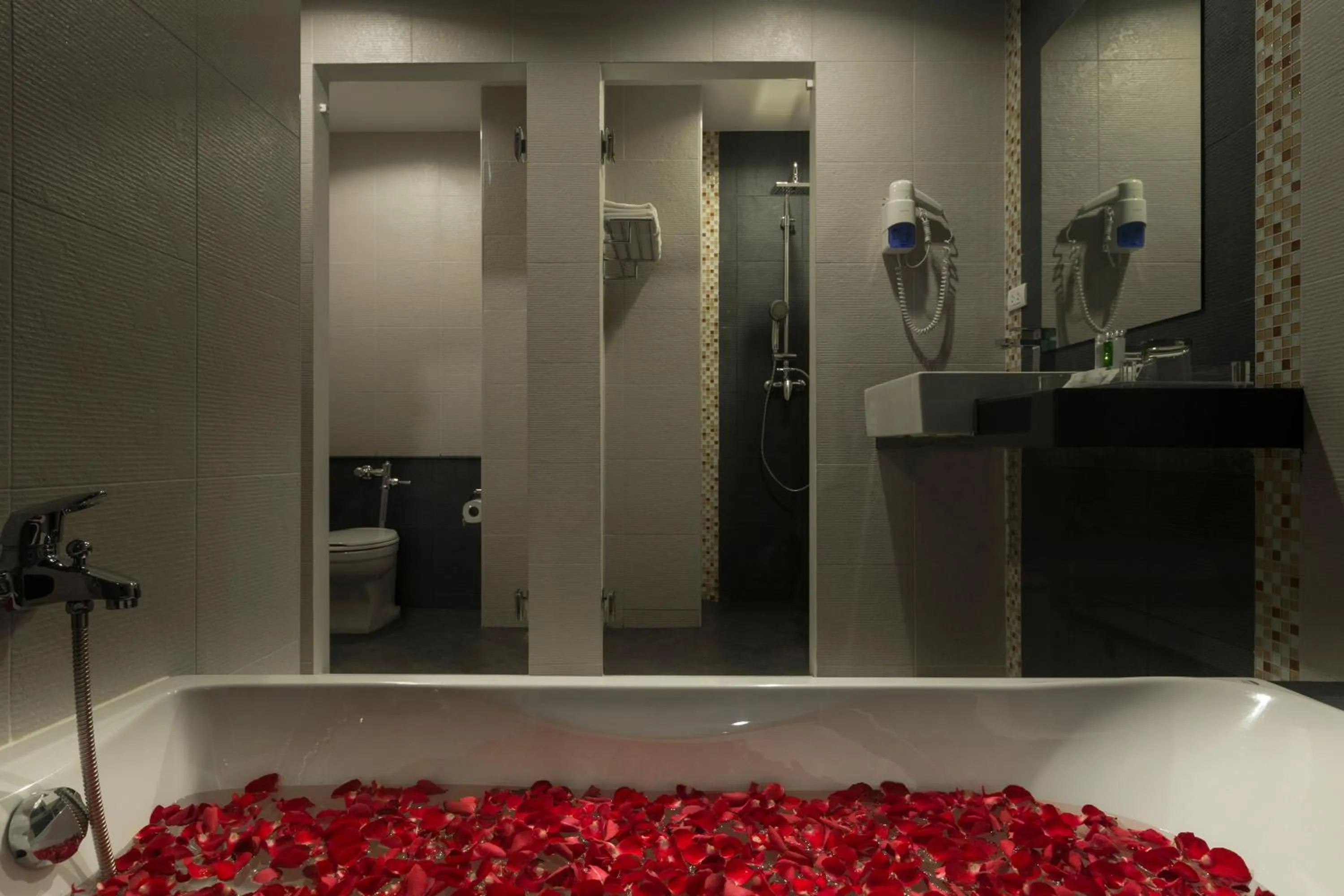 Bathroom in Chanalai Hillside Resort, Karon Beach