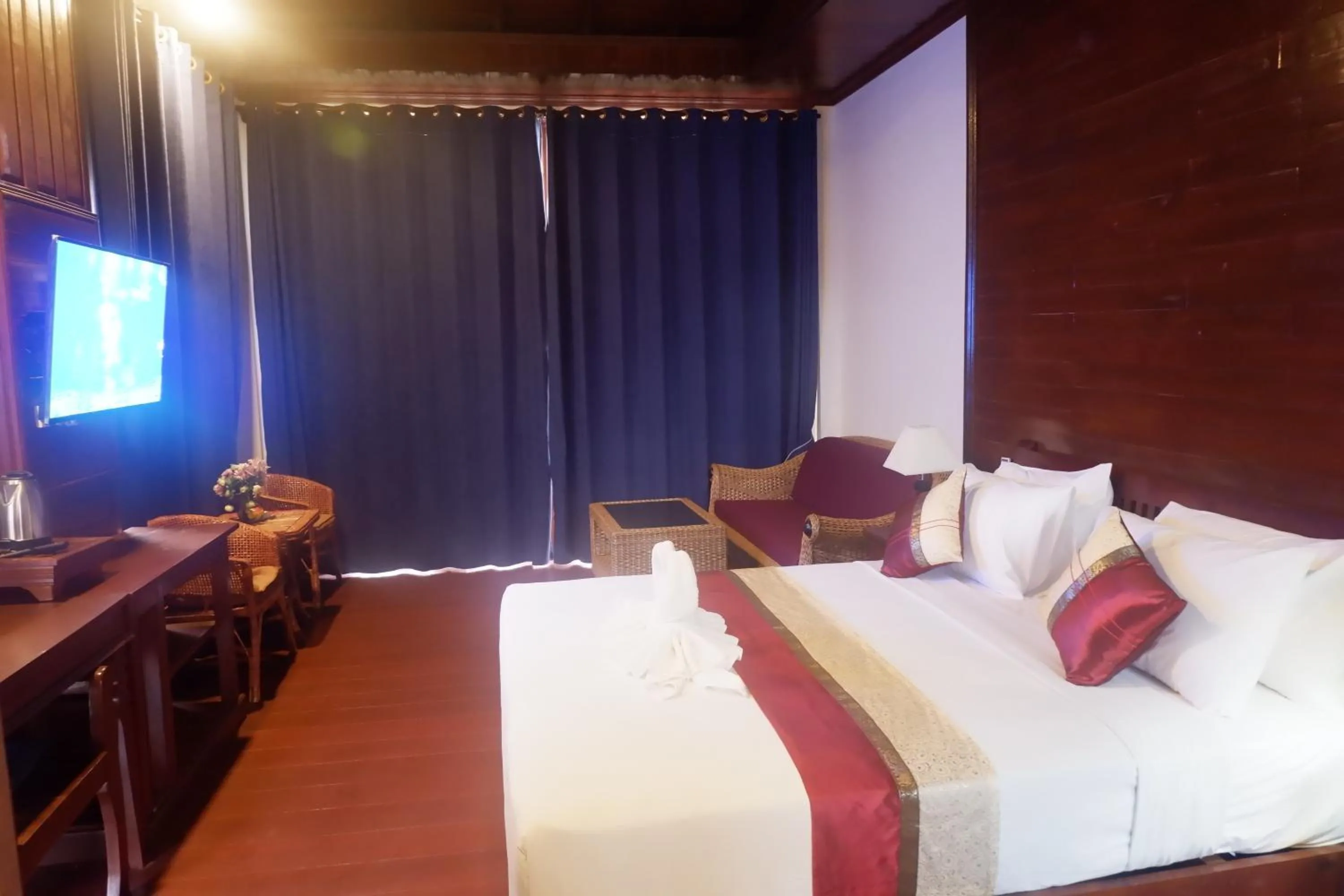 Bed in Sengahloune Resort