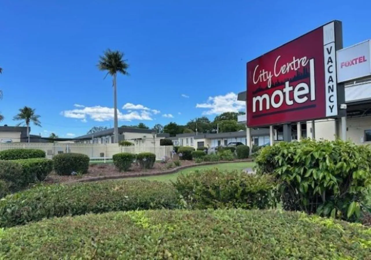 Garden view in City Centre Motel Kempsey