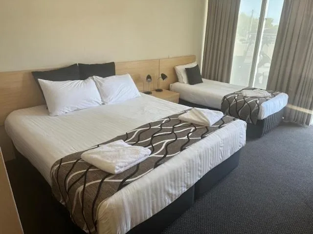 Bedroom, Bed in City Centre Motel Kempsey