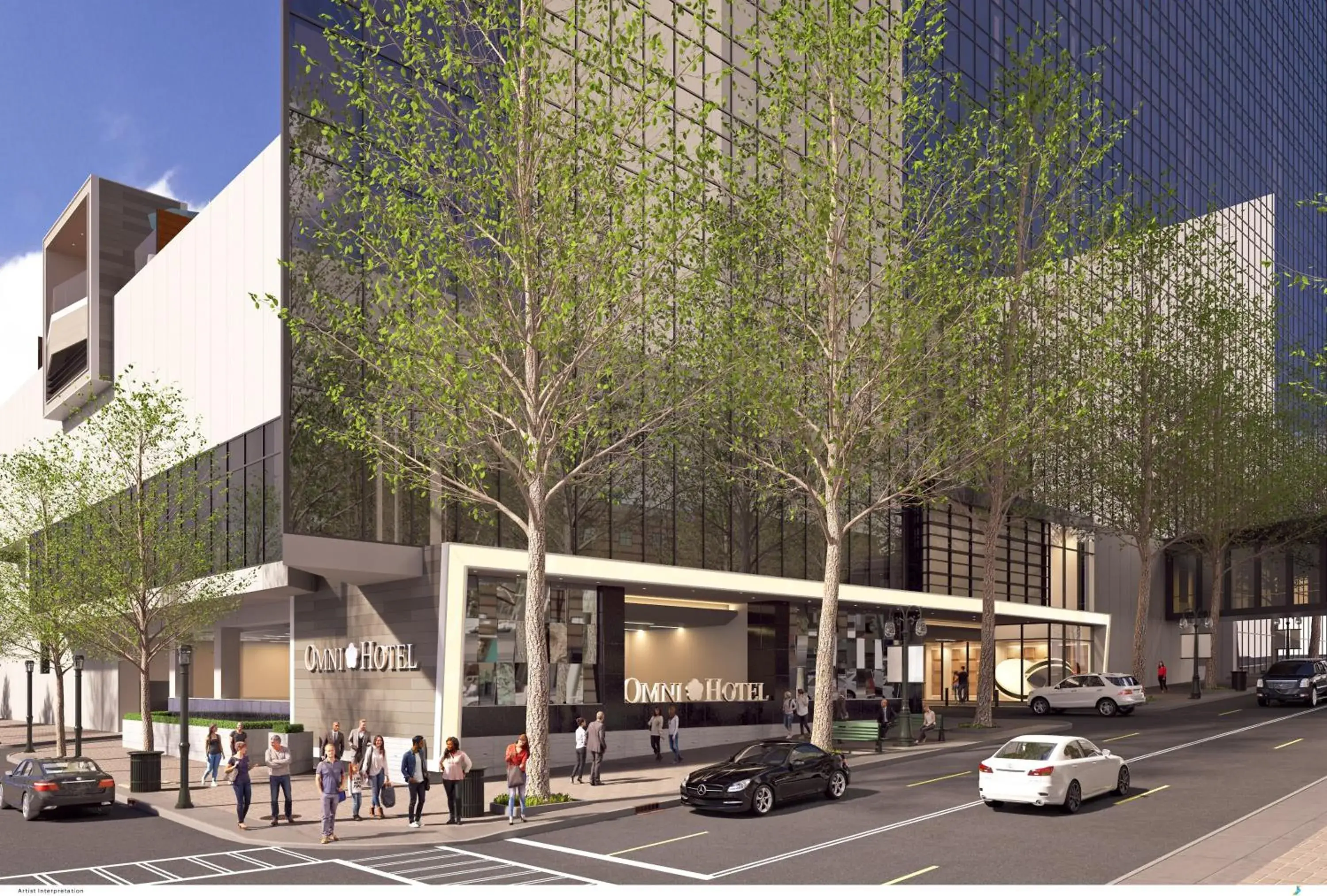 Property building in Omni Charlotte Hotel Property building in Omni Charlotte Hotel