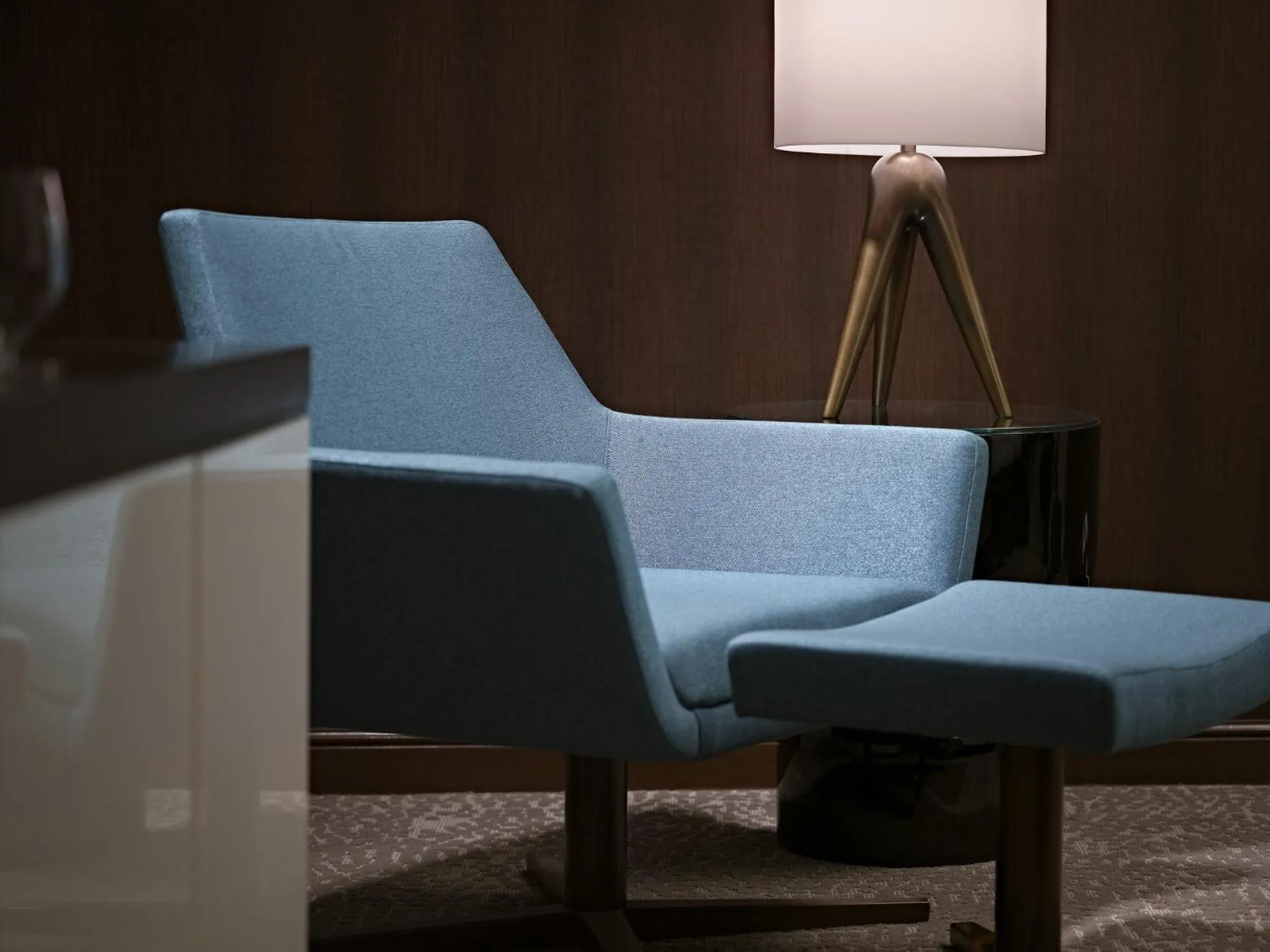 Photo of the whole room in Omni Charlotte Hotel