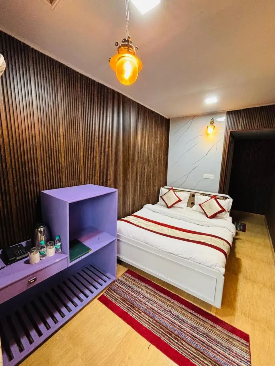 Bed in Hotel Amar Bed in Hotel Amar