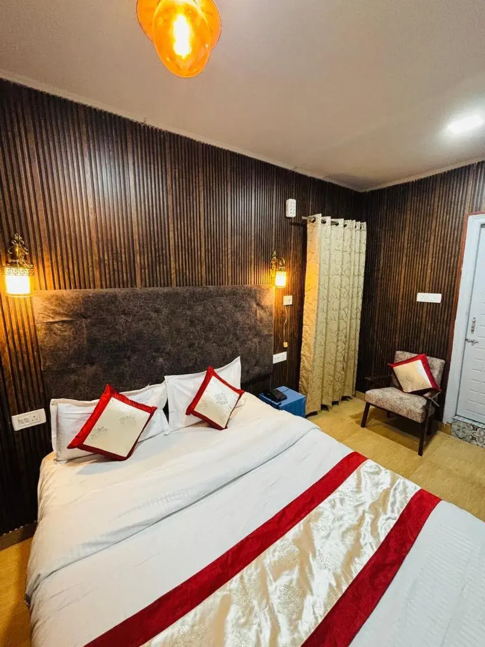 Bed in Hotel Amar Bed in Hotel Amar