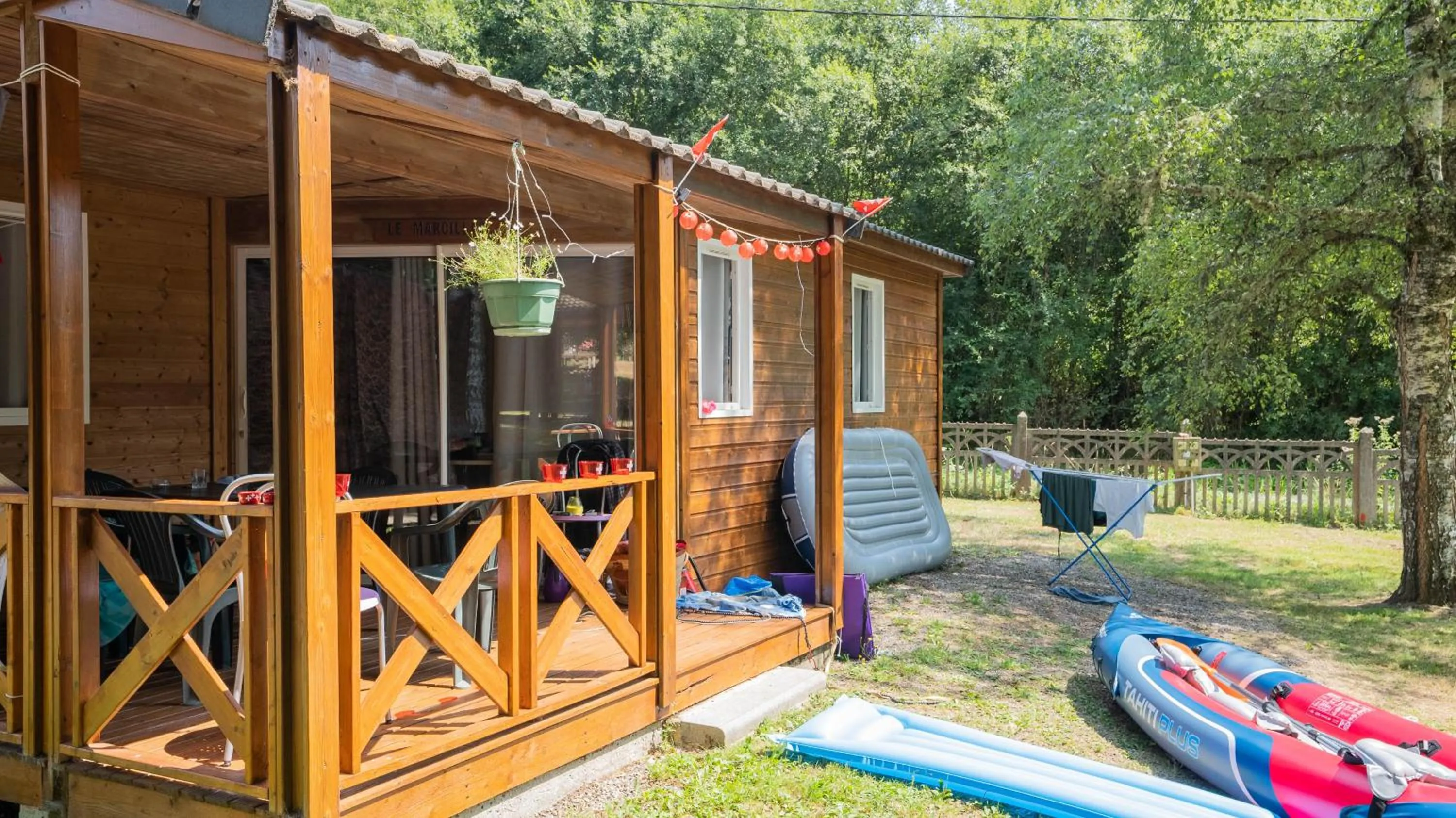 Patio in Camping du Lac