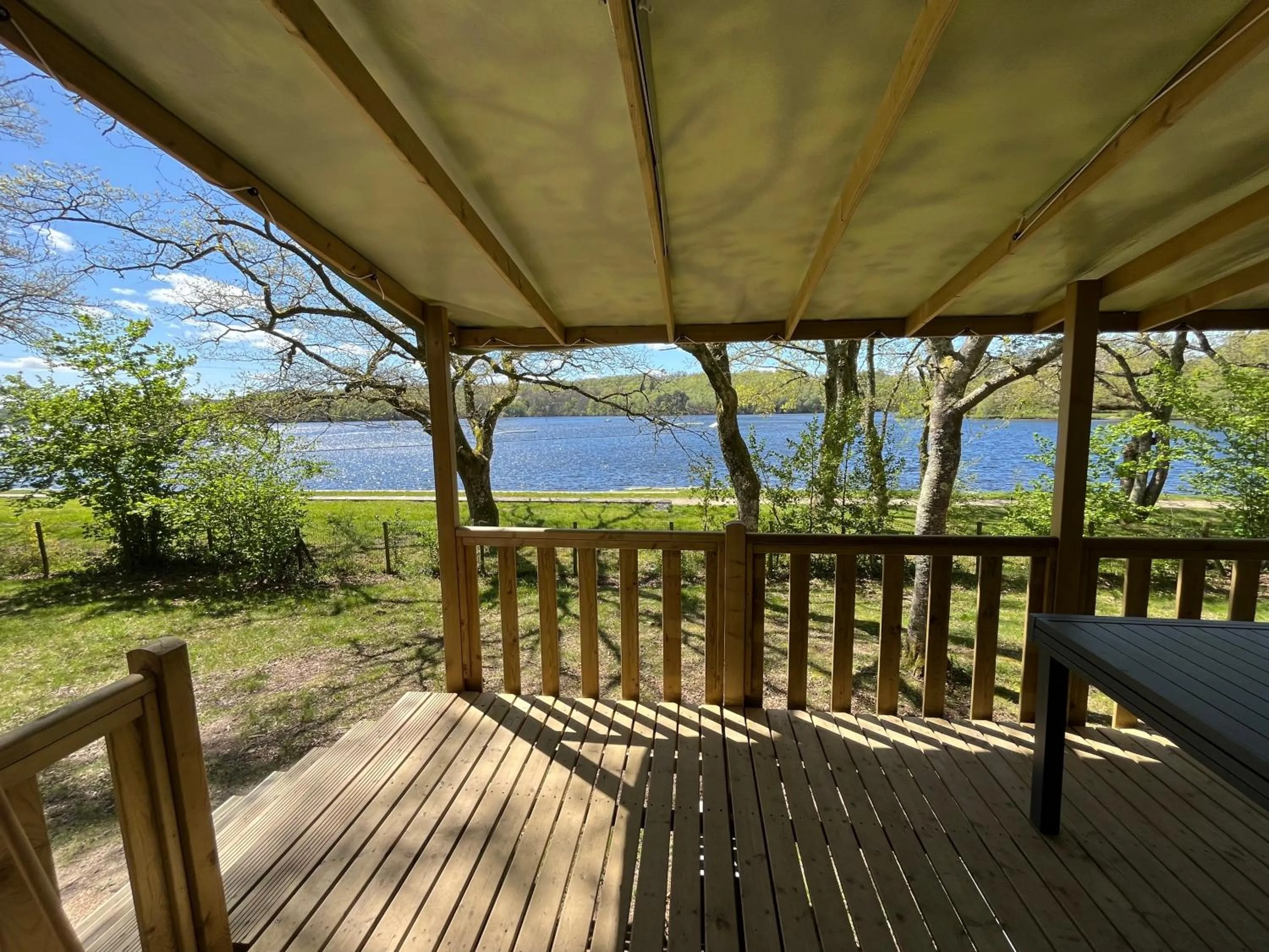 Patio in Camping du Lac de Saint-Pardoux