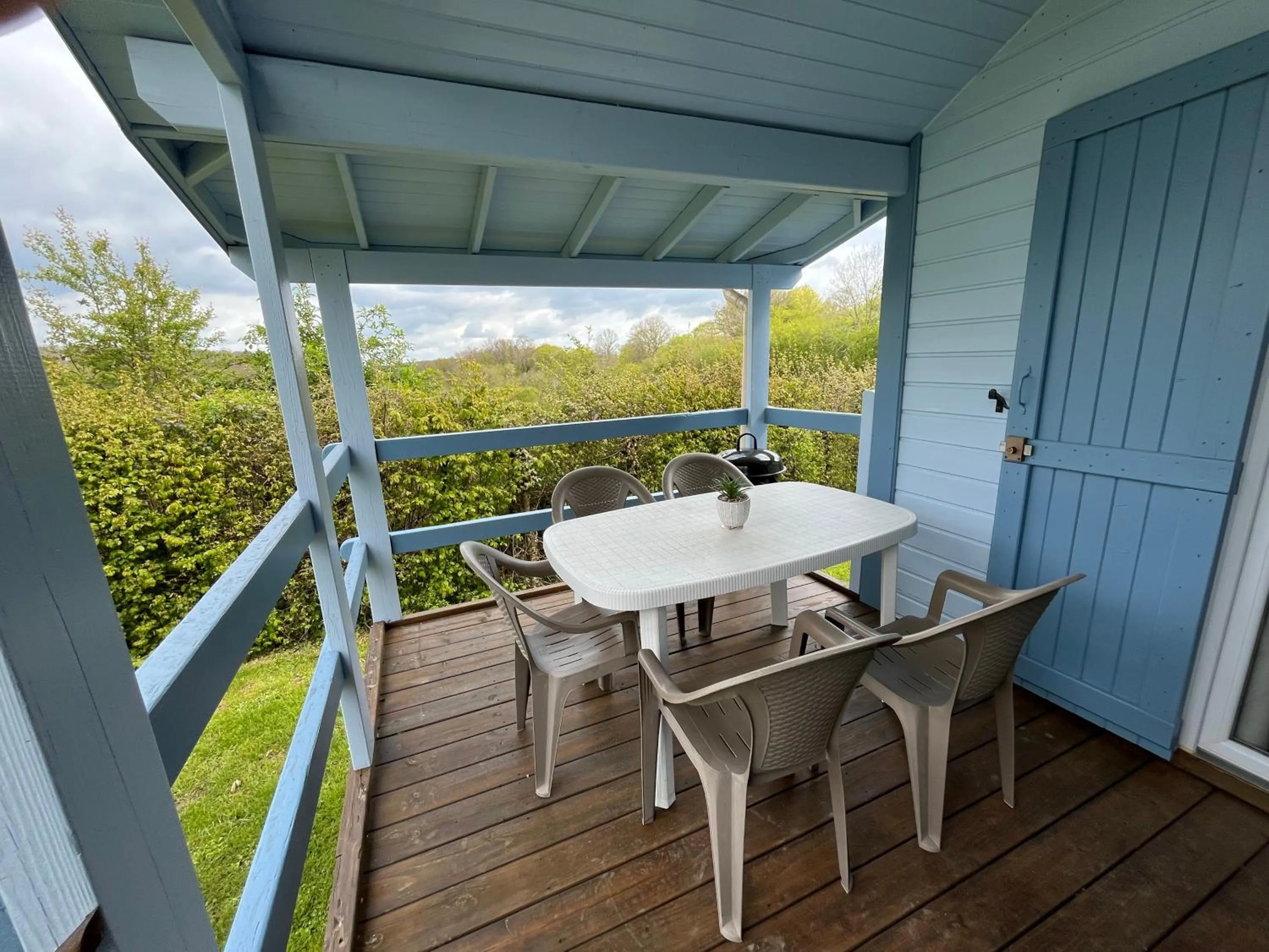 Patio in Camping de Saulieu