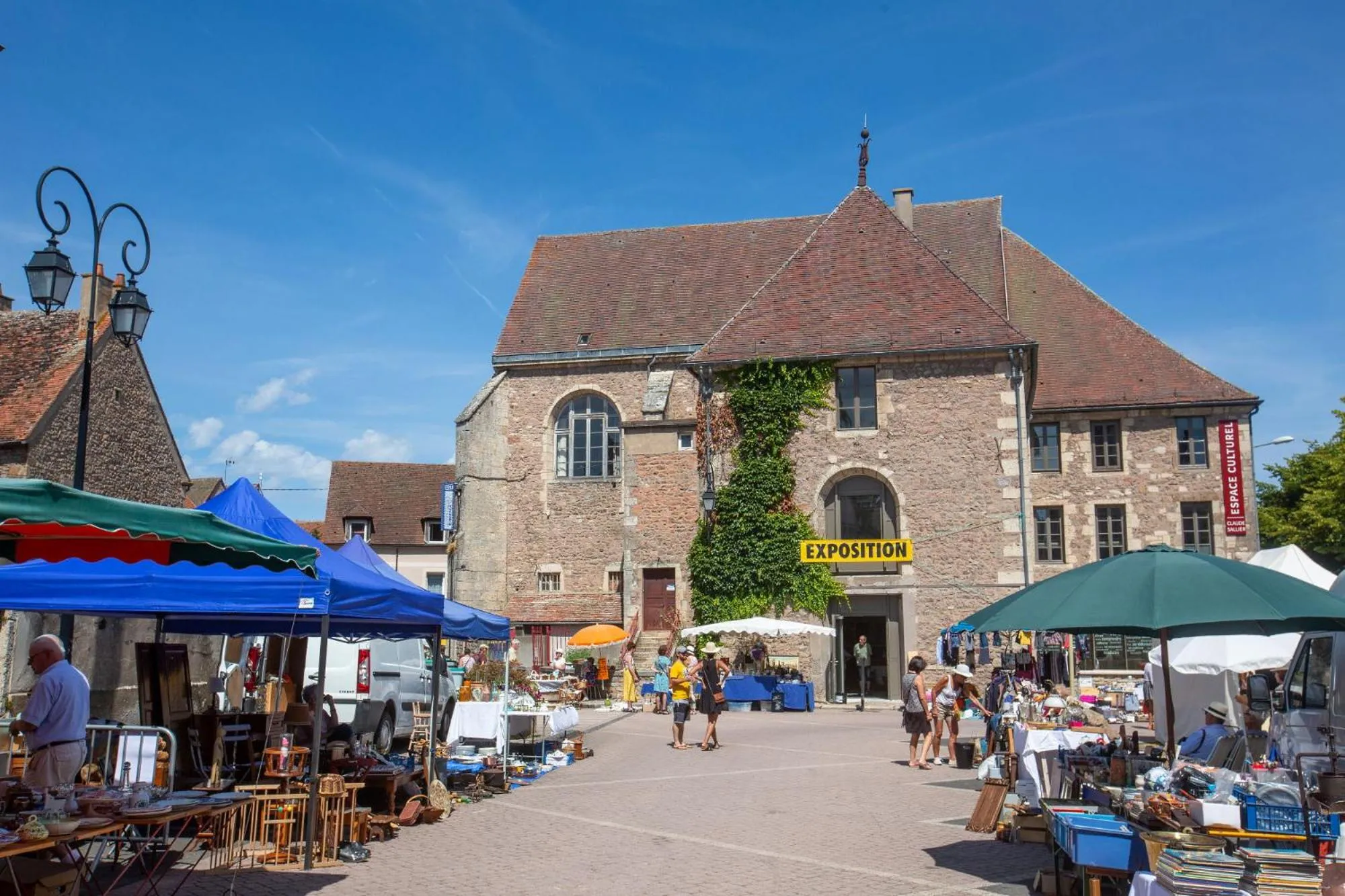 Location in Camping de Saulieu