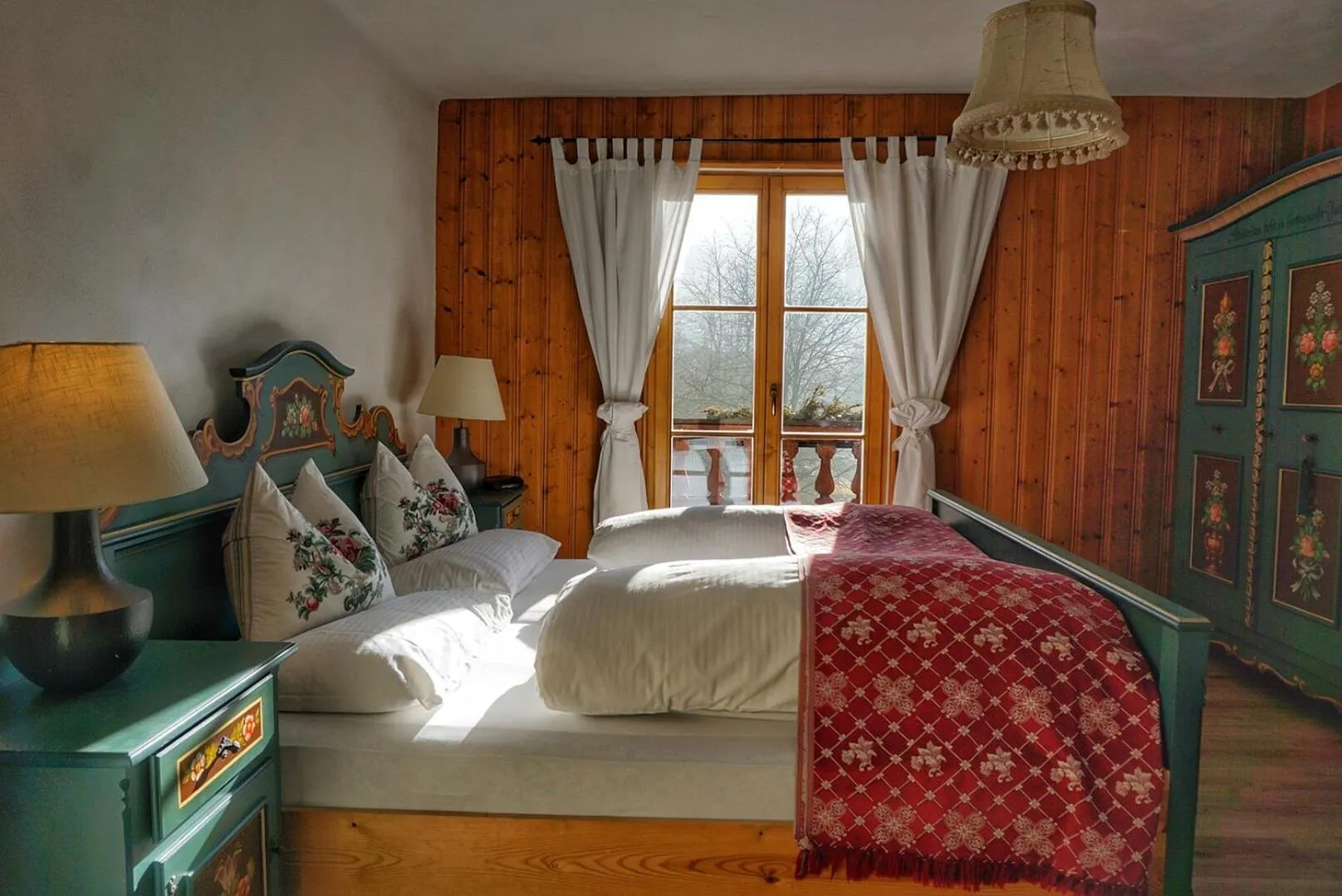 Photo of the whole room, Bed in Hotel Schlosswirt