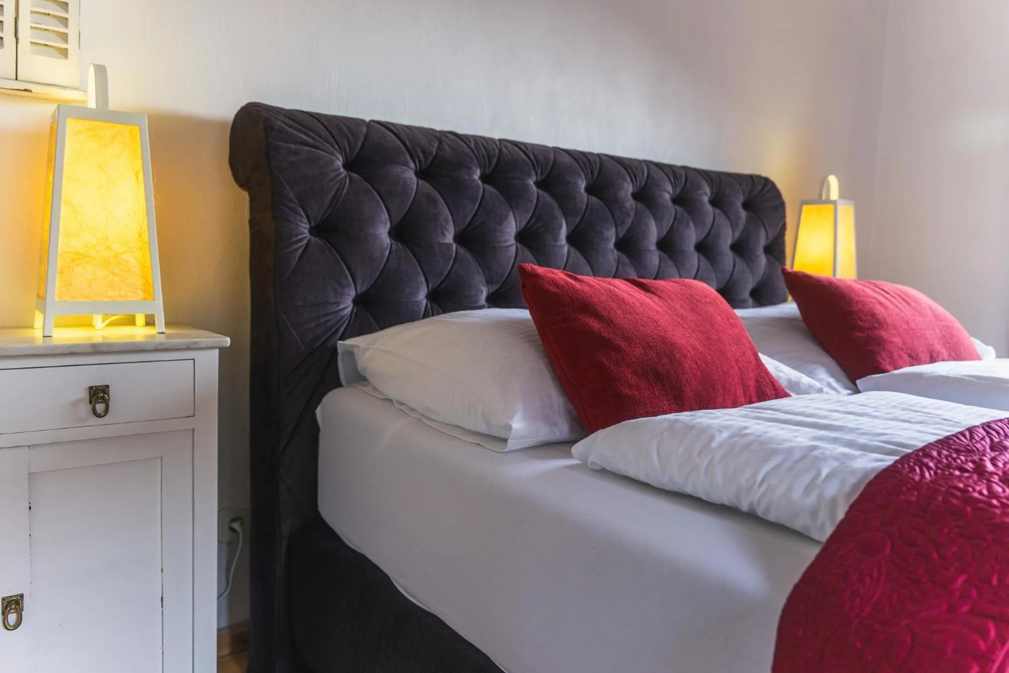 Bedroom, Bed in Hotel Schlosswirt