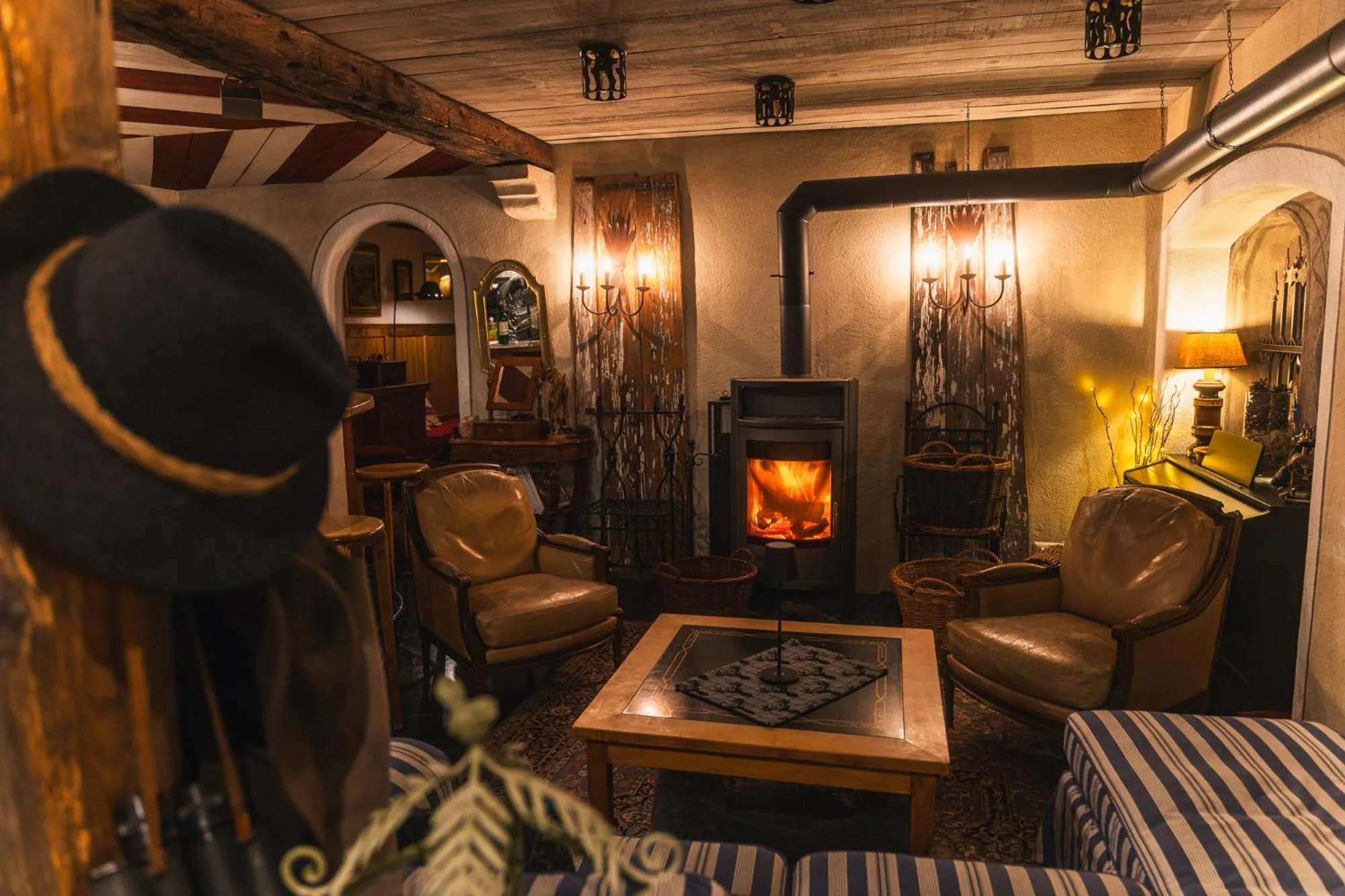 Lounge or bar in Hotel Schlosswirt