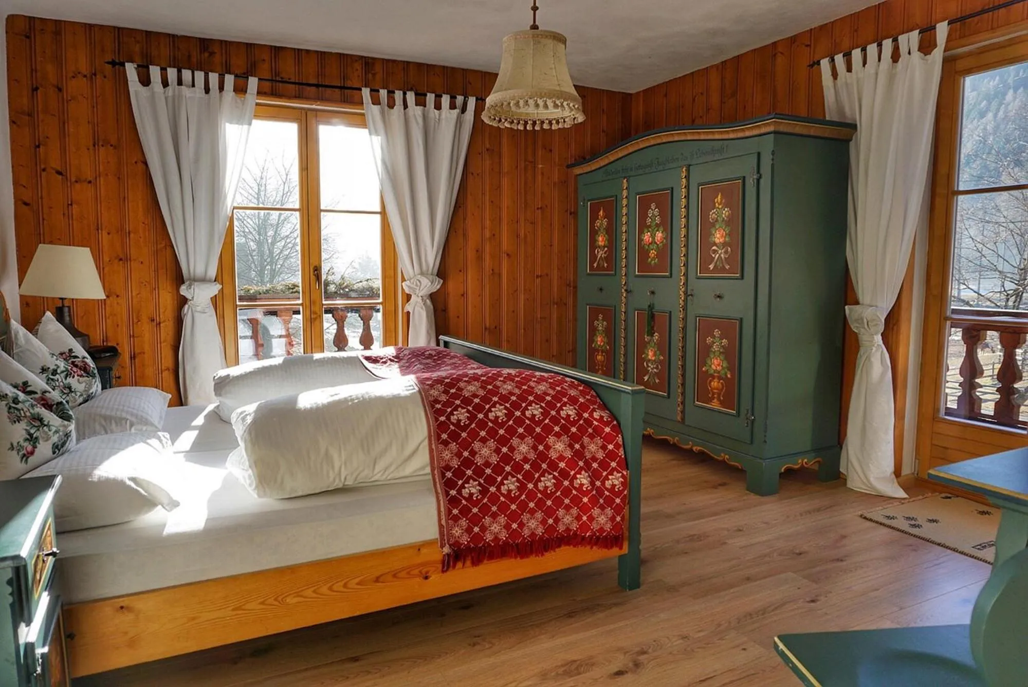 Photo of the whole room, Bed in Hotel Schlosswirt