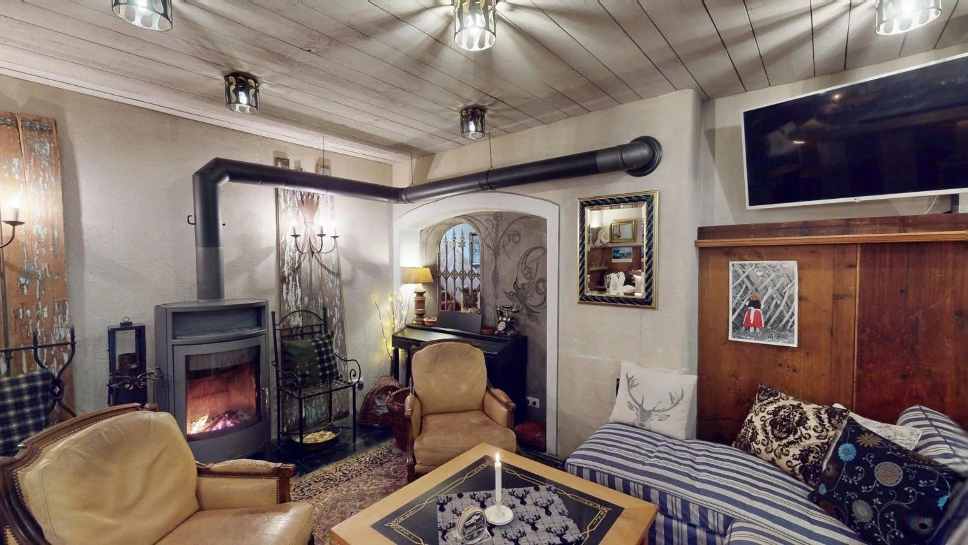 Lounge or bar in Hotel Schlosswirt