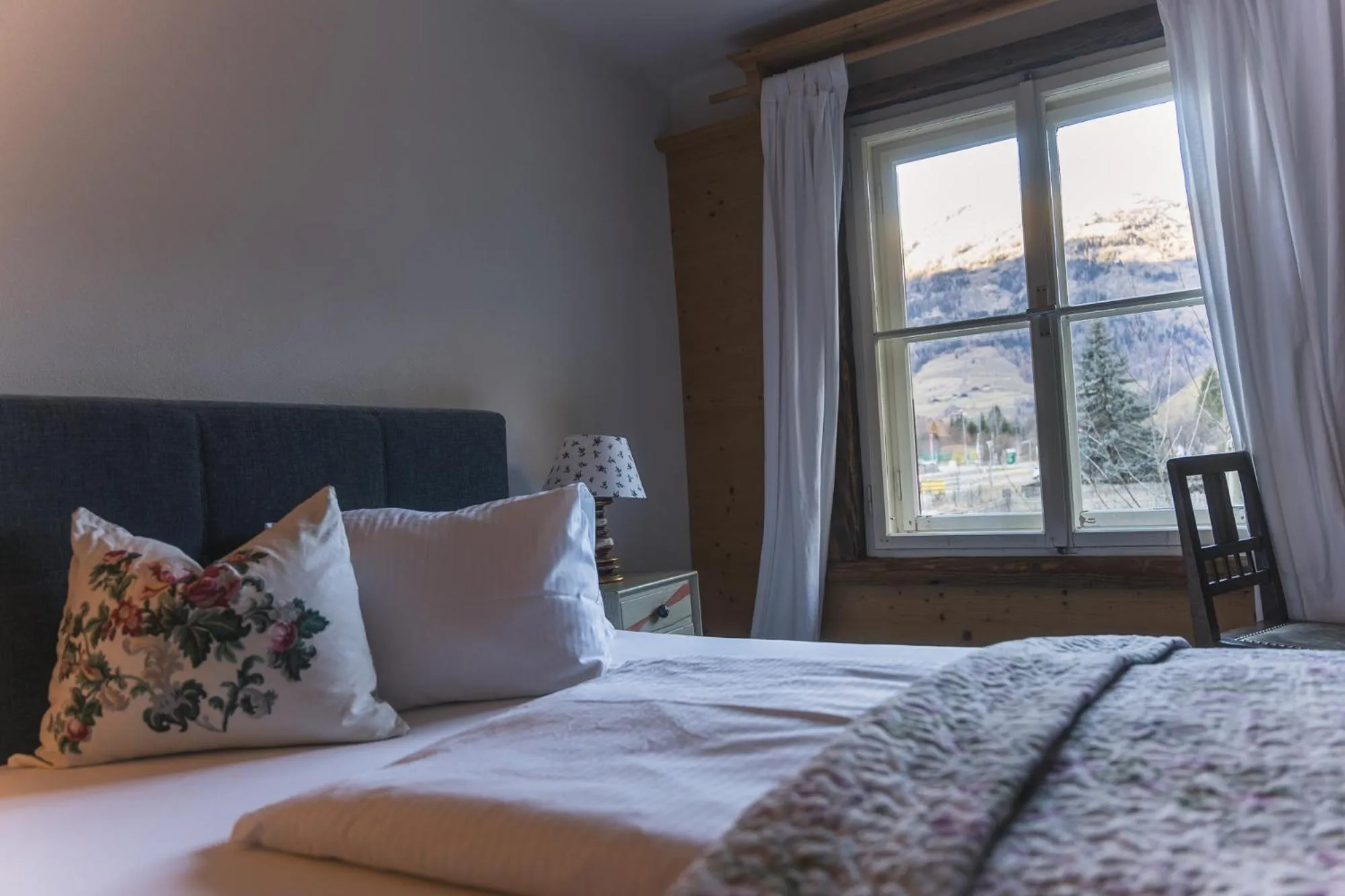 Bed in Hotel Schlosswirt