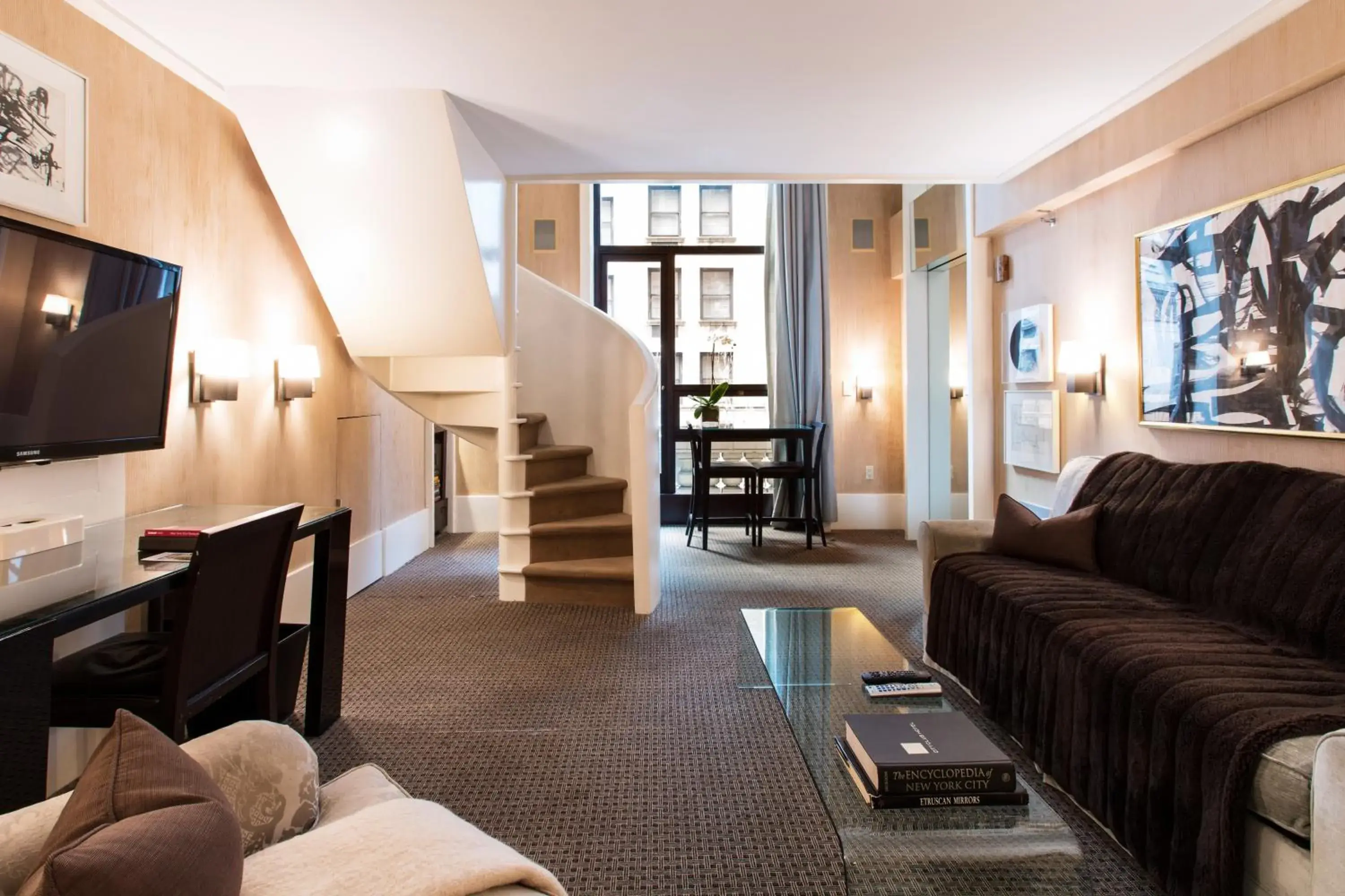 Living room in City Club Hotel Living room in City Club Hotel