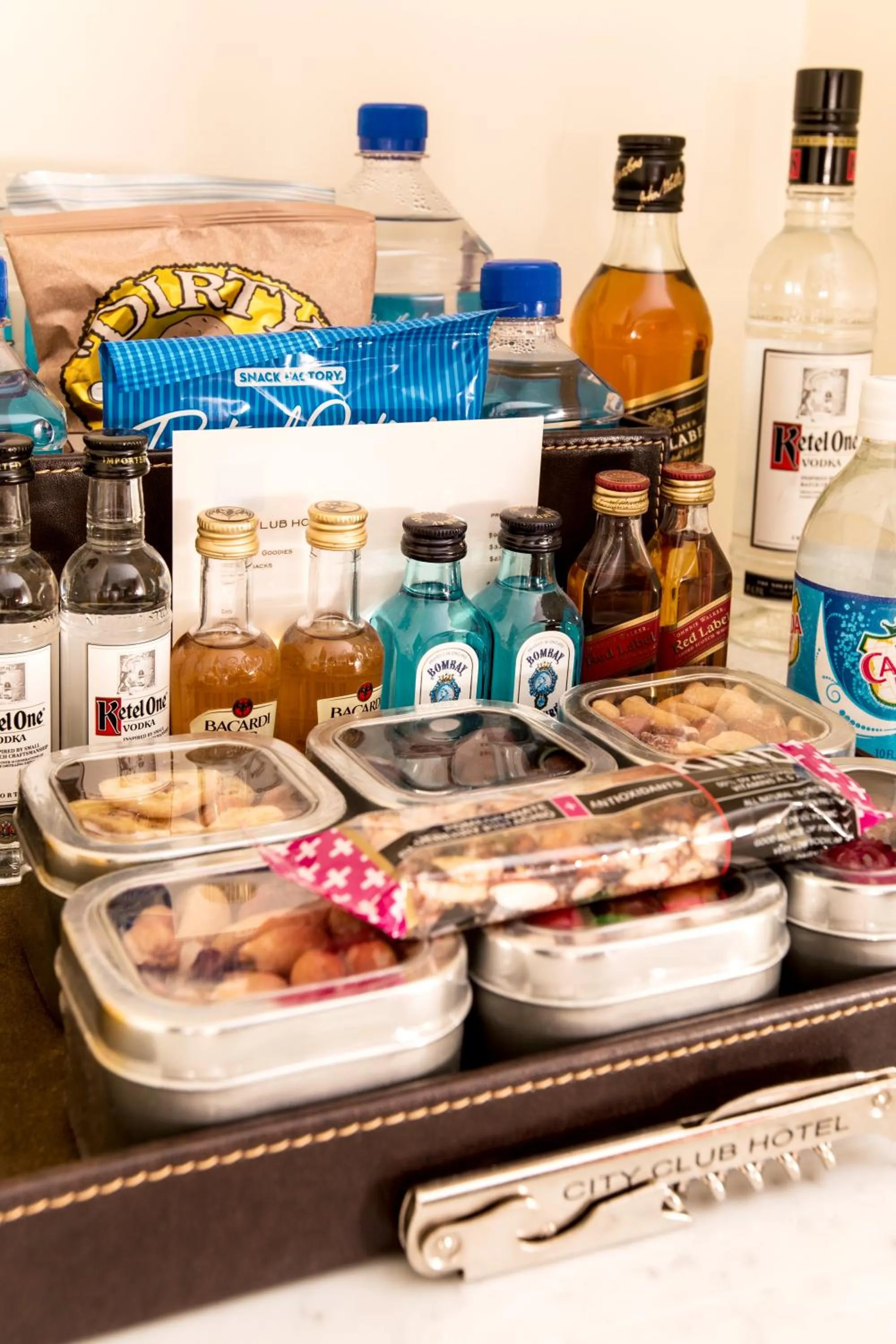 Food and drinks in City Club Hotel