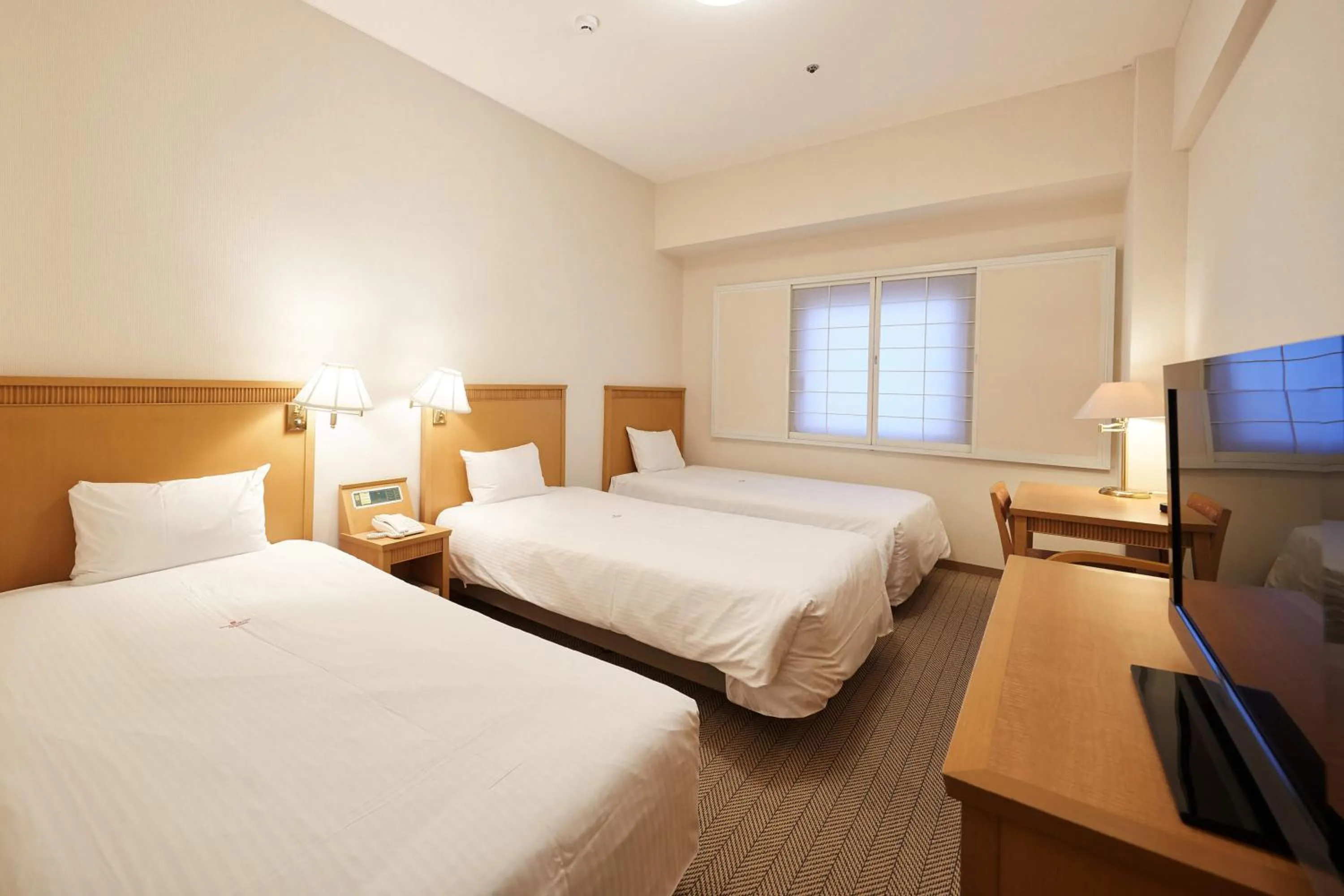 Photo of the whole room, Bed in Pacific Hotel Okinawa
