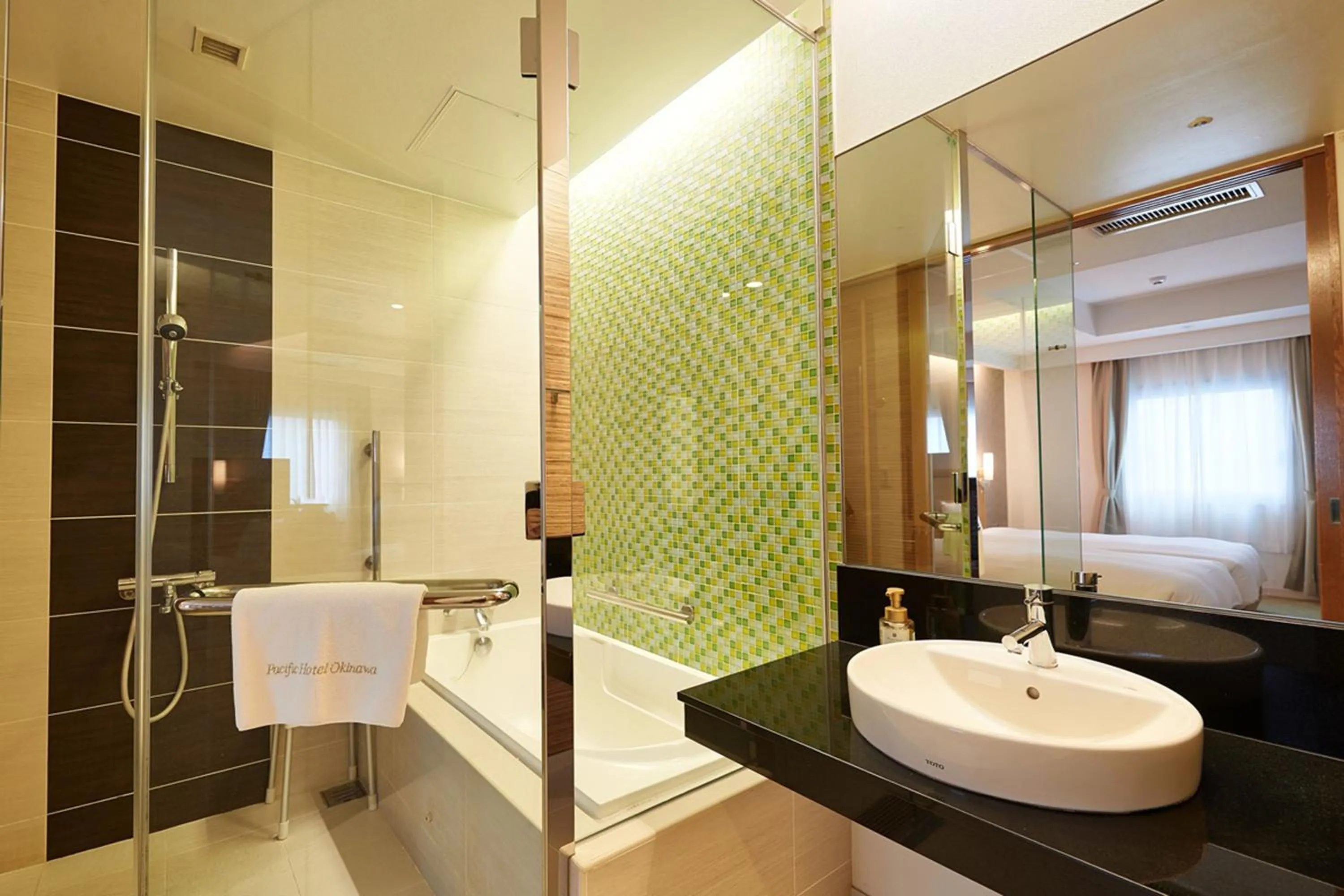 Bathroom in Pacific Hotel Okinawa