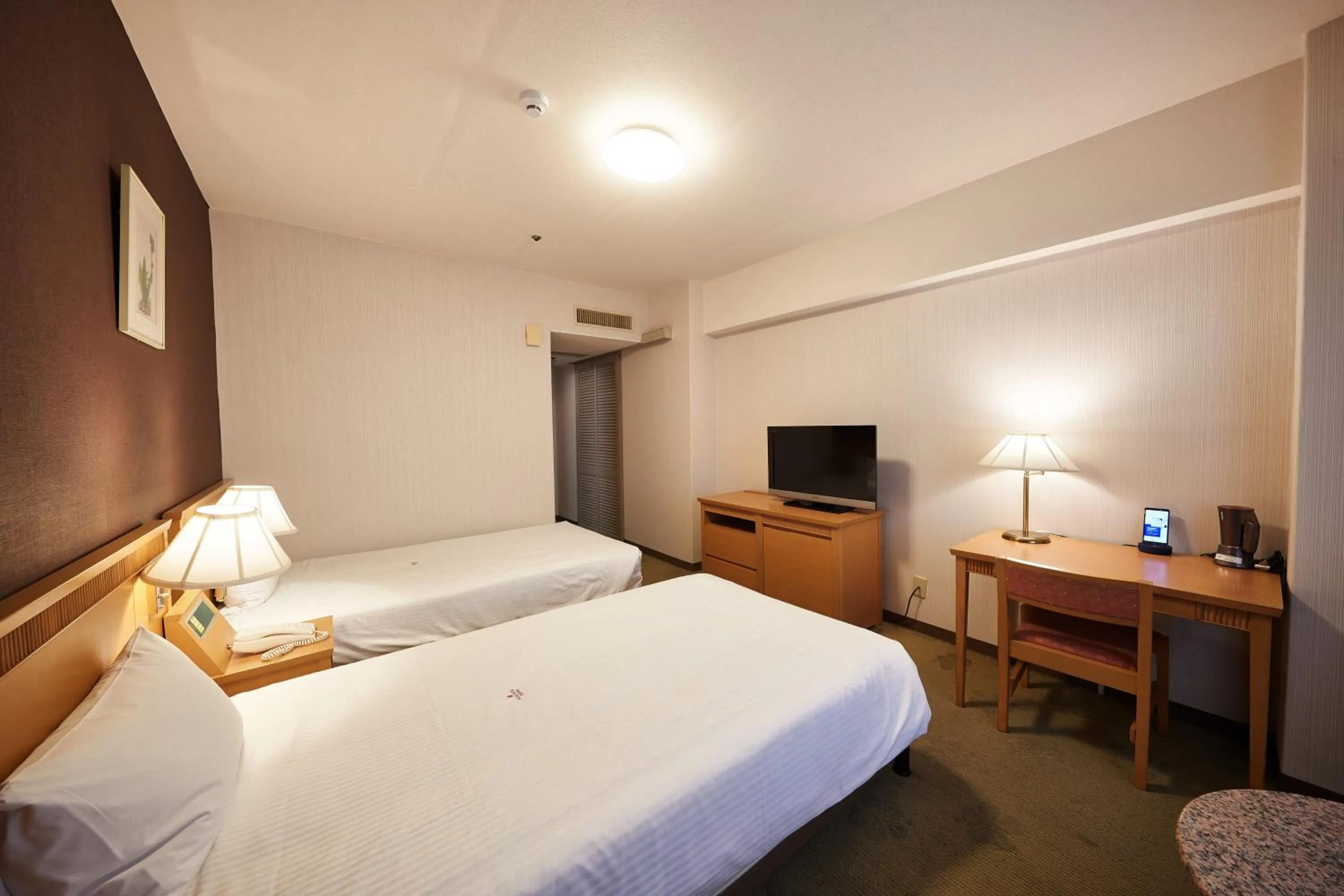 Photo of the whole room, Bed in Pacific Hotel Okinawa