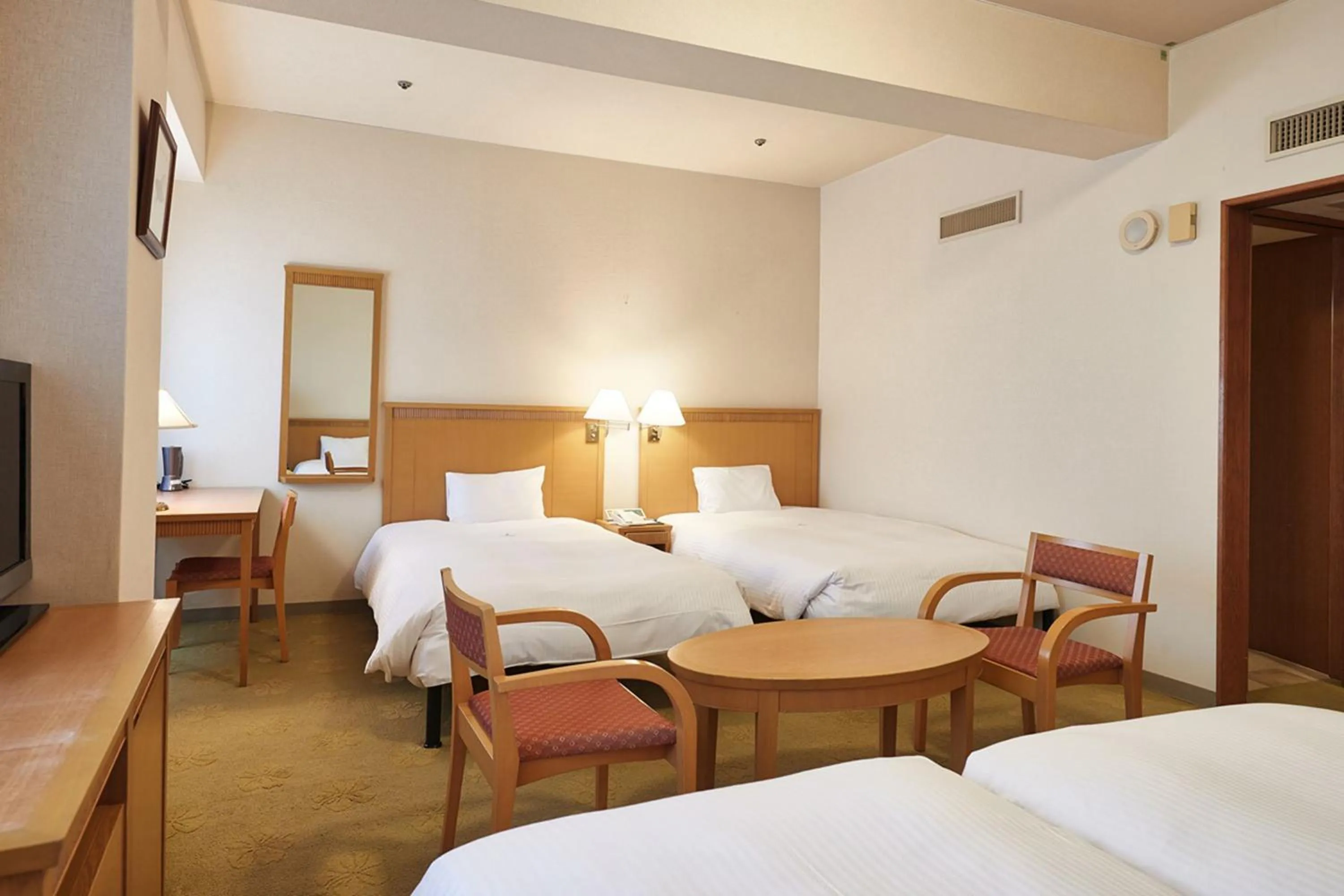 Photo of the whole room, Bed in Pacific Hotel Okinawa