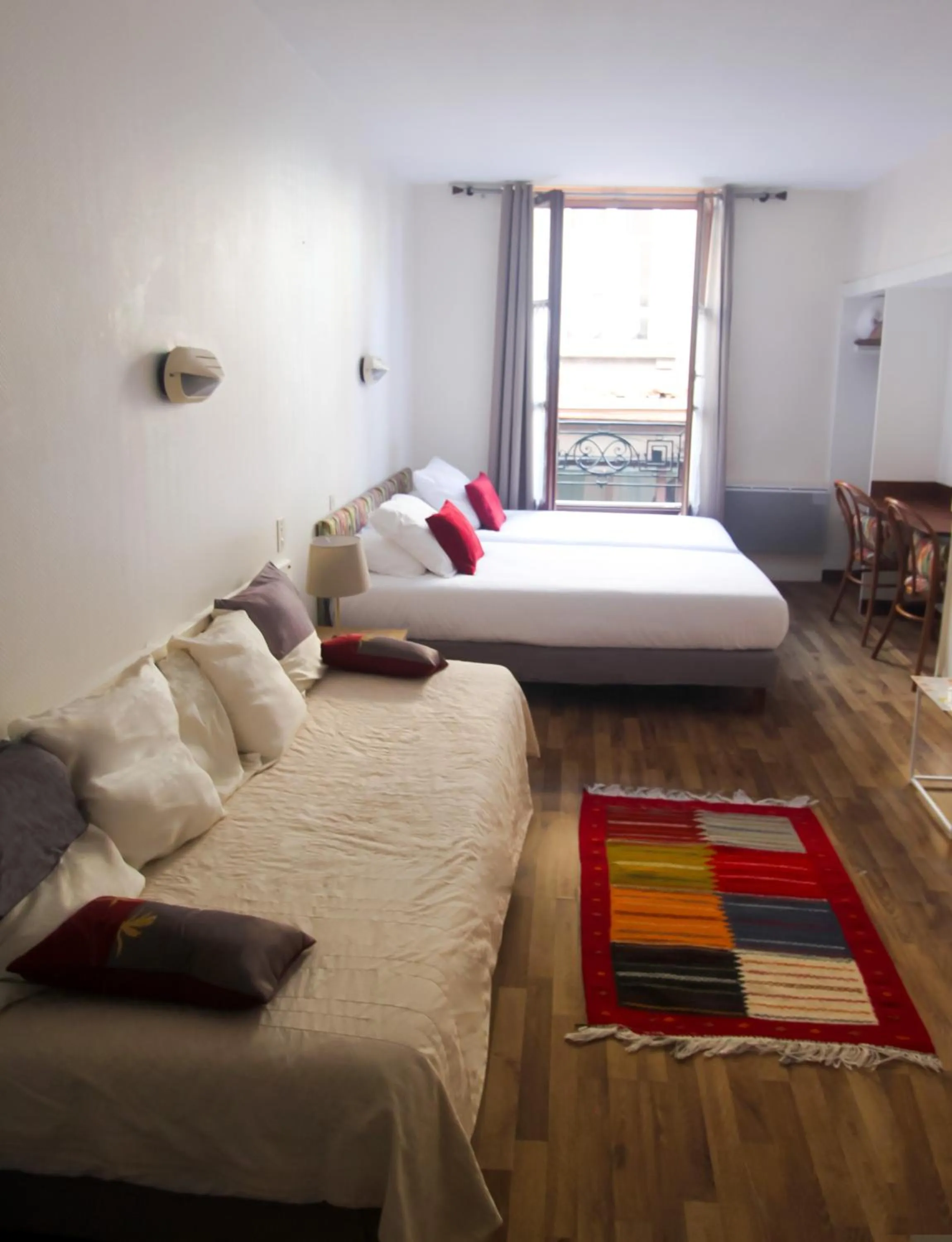 Bed in Hôtel Croix Baragnon