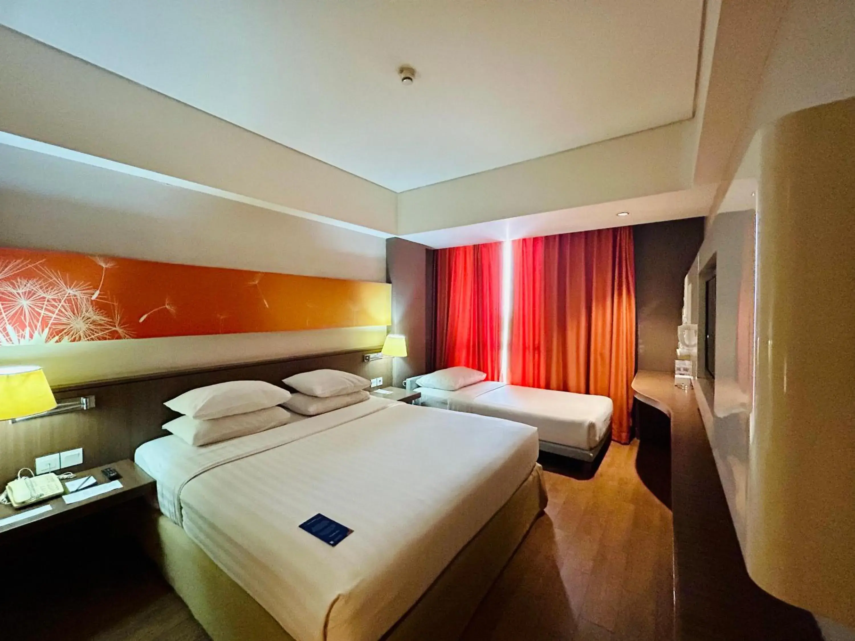 Bedroom, Bed in Soll Marina Hotel Serpong Bedroom, Bed in Soll Marina Hotel Serpong