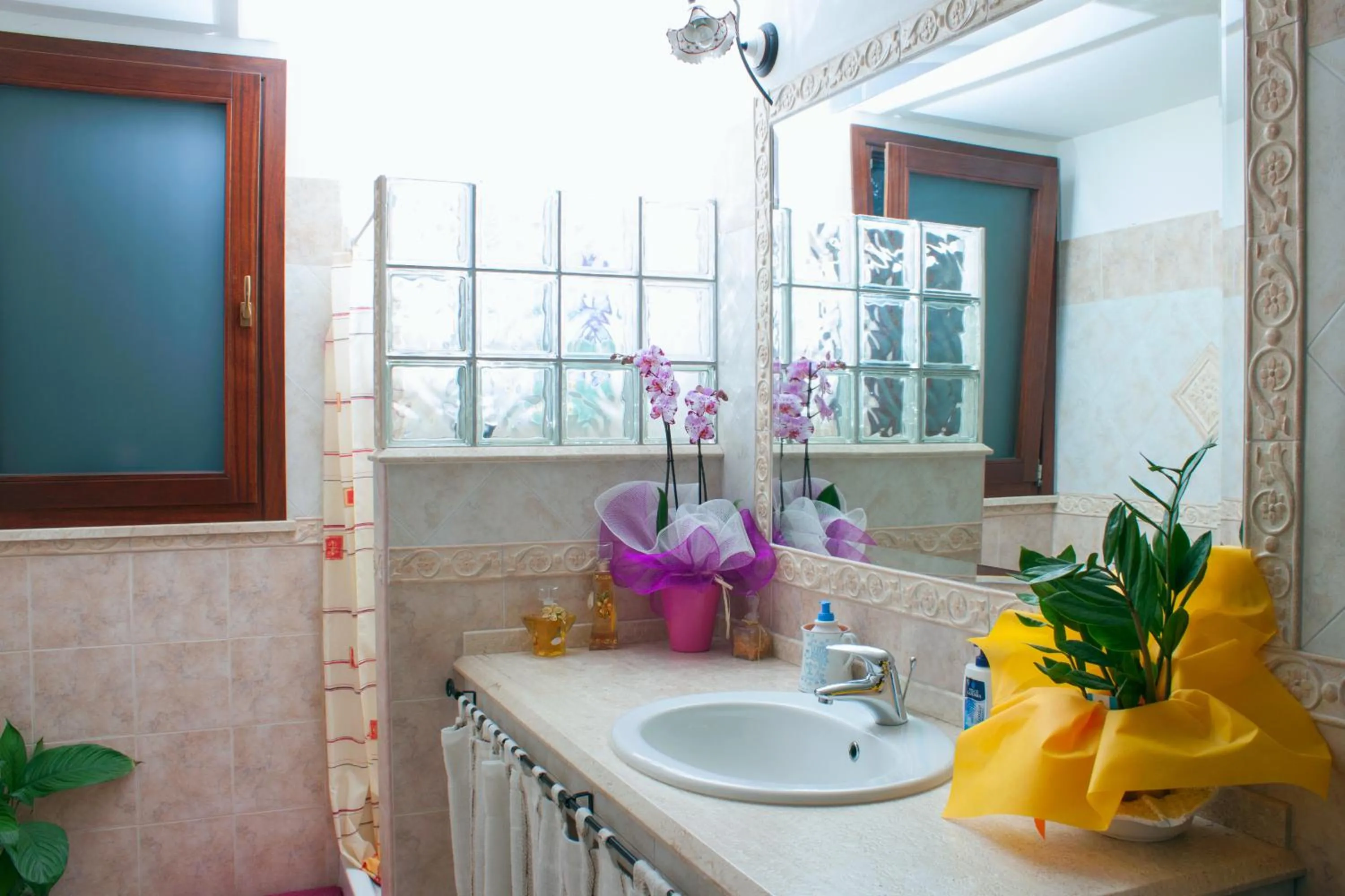 Shower in Il Vecchioliveto di Ornella
