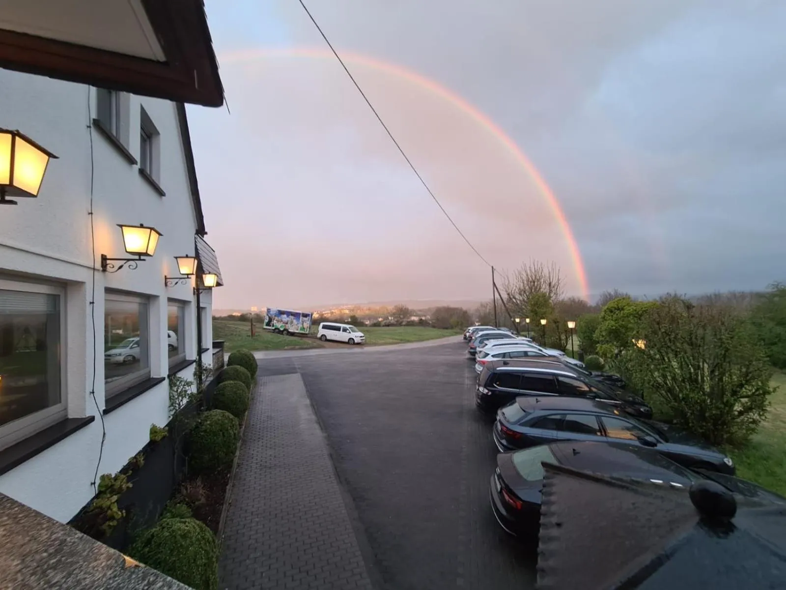 Sunset in Berghotel Kristall