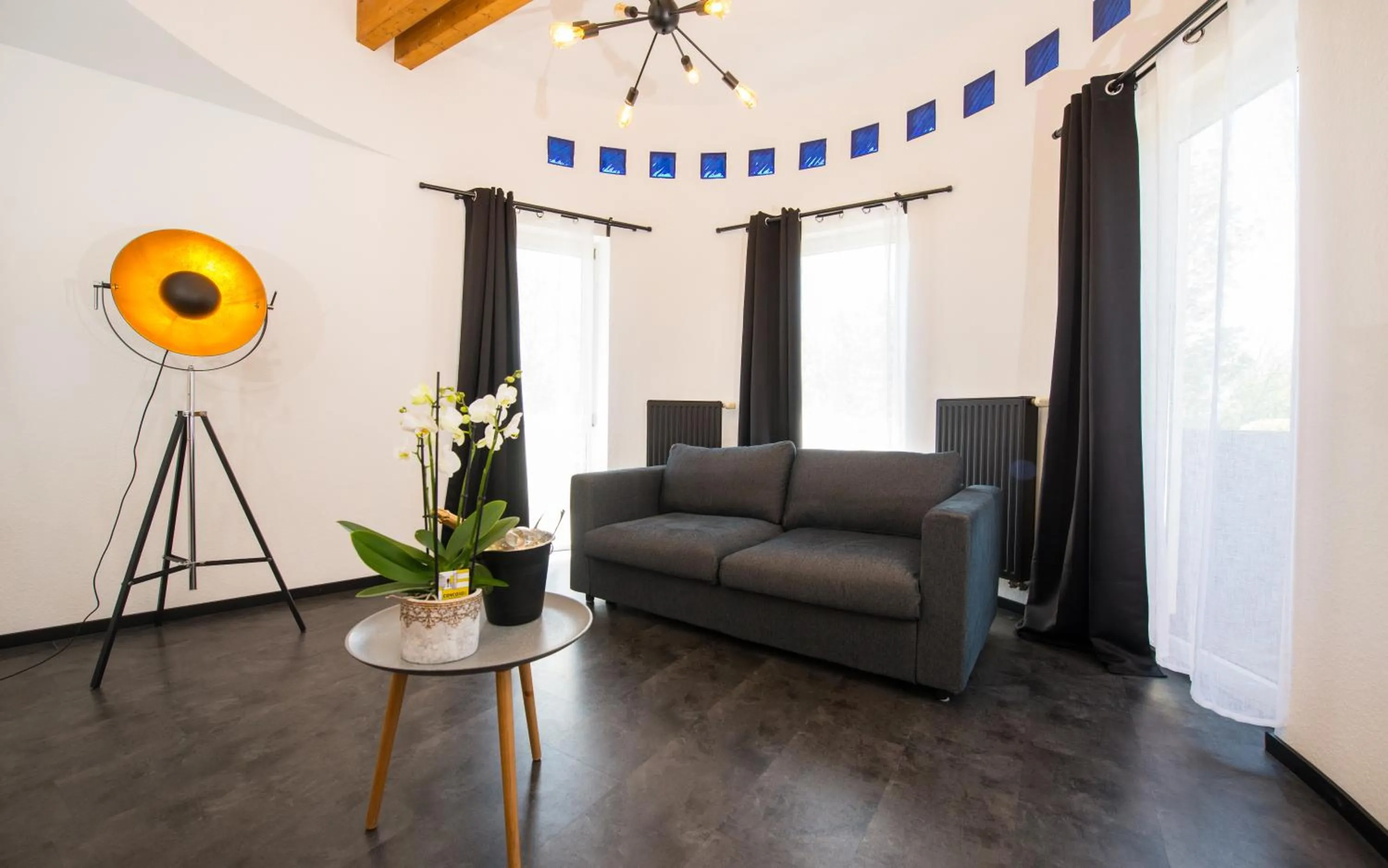 Living room in Berghotel Kristall