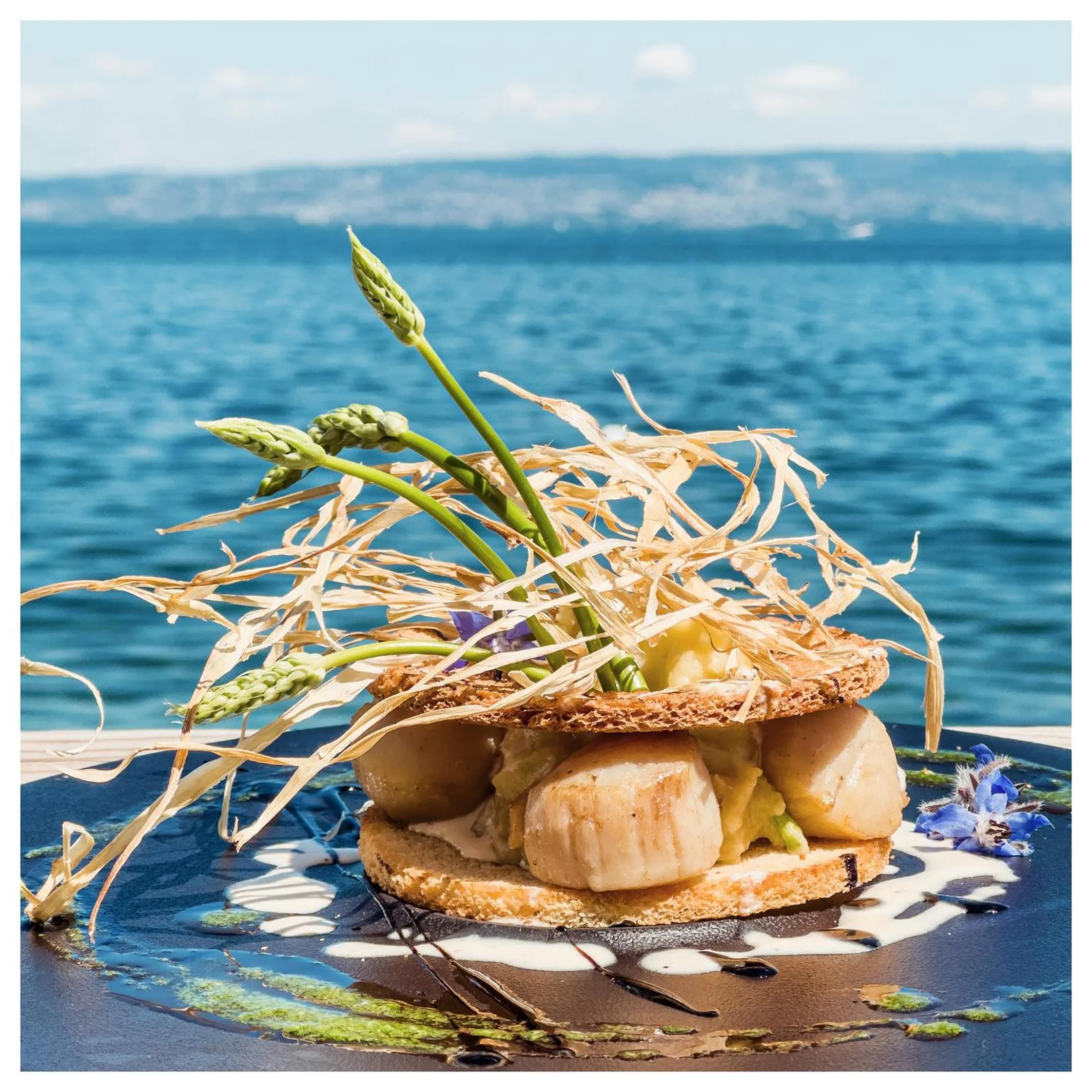 Lunch in Hôtel De La Plage